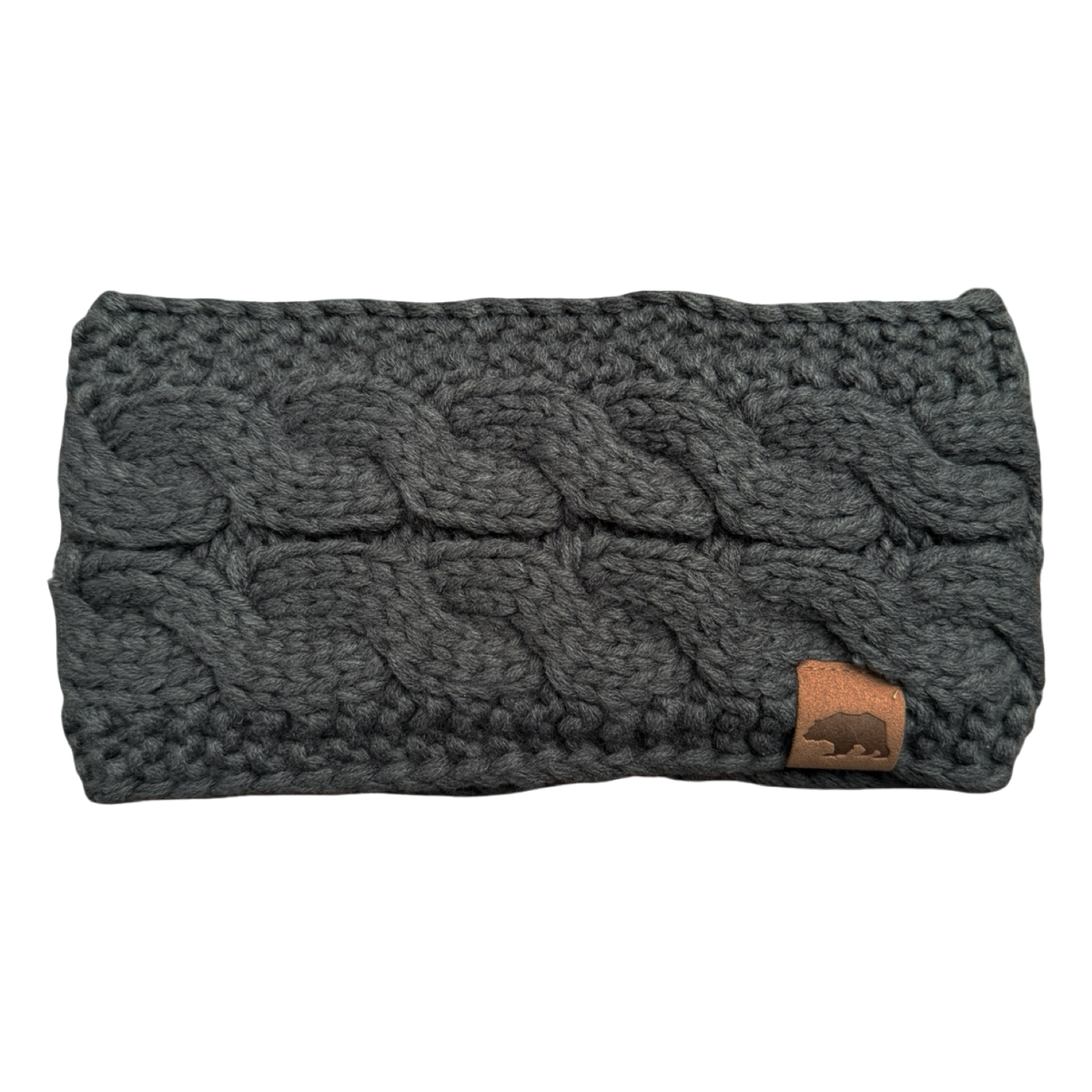 'The Brown Bear' Knit Ear Warmer Headband
