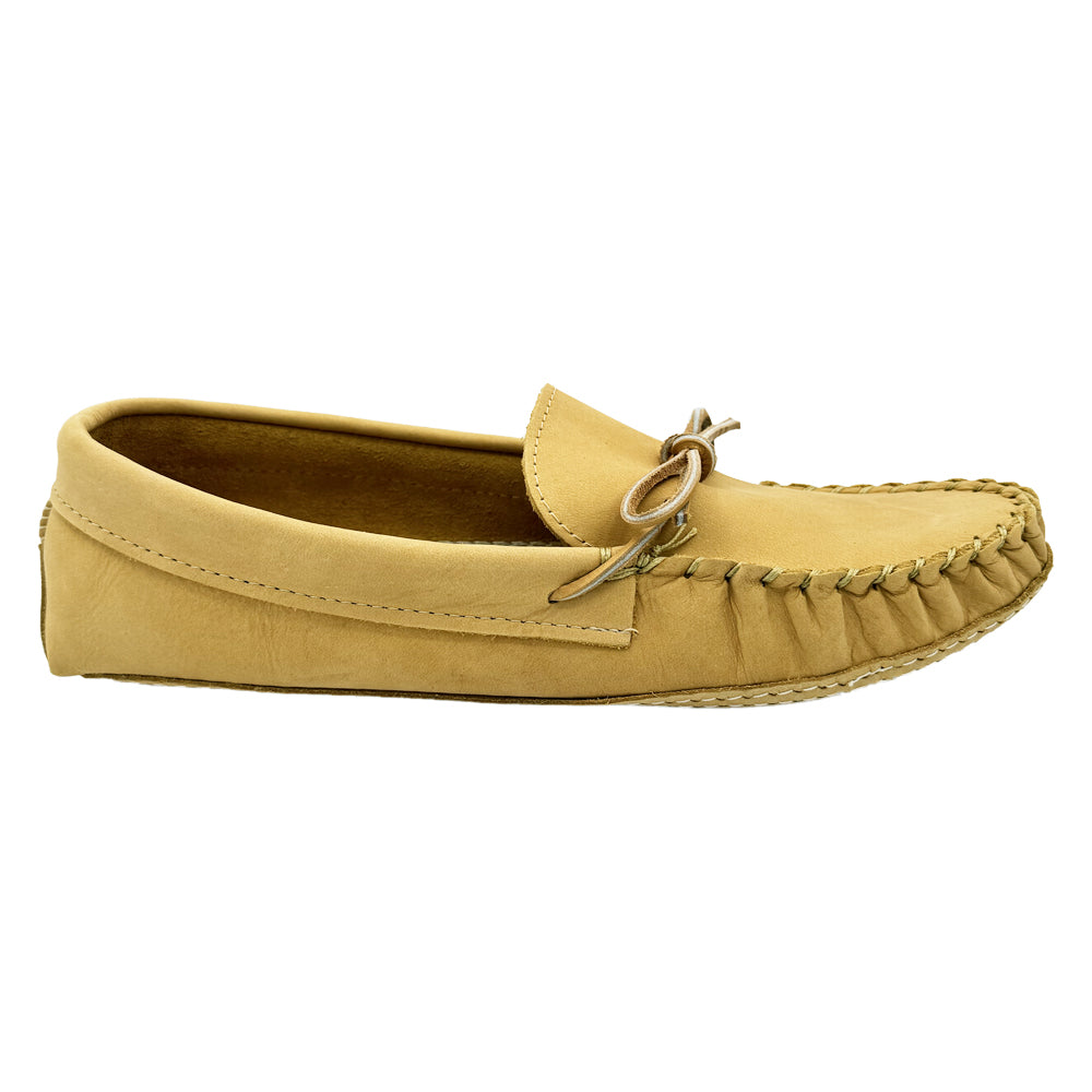 Men's FINAL CLEARANCE Wide Earthing Leather Moccasins Size 10, 11 & 15 ONLY)