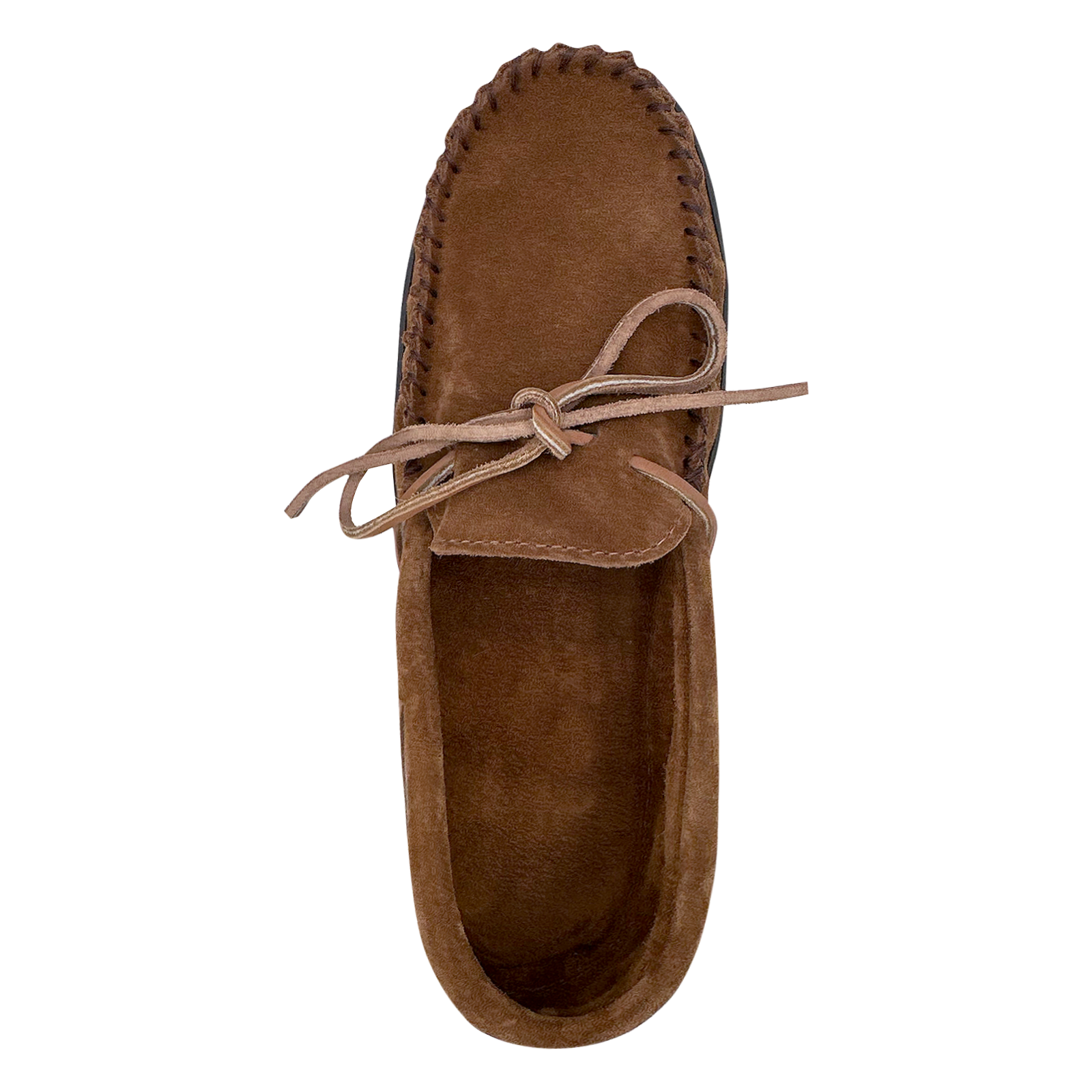 Men's Wide Suede Moccasin Shoes