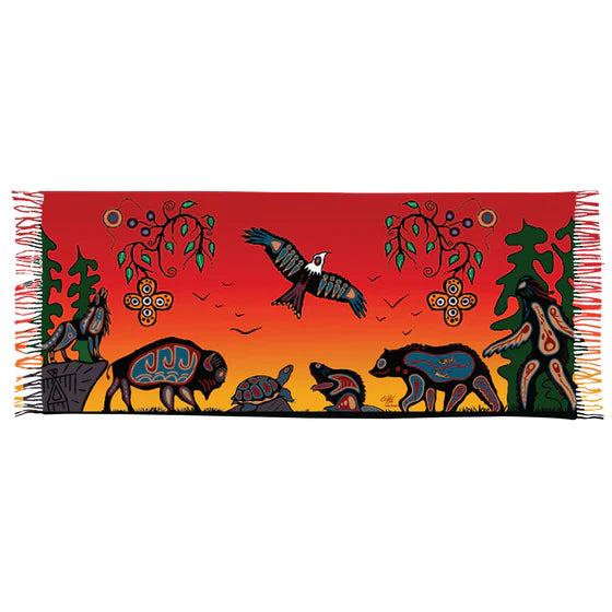 Native American Eco Art Shawl