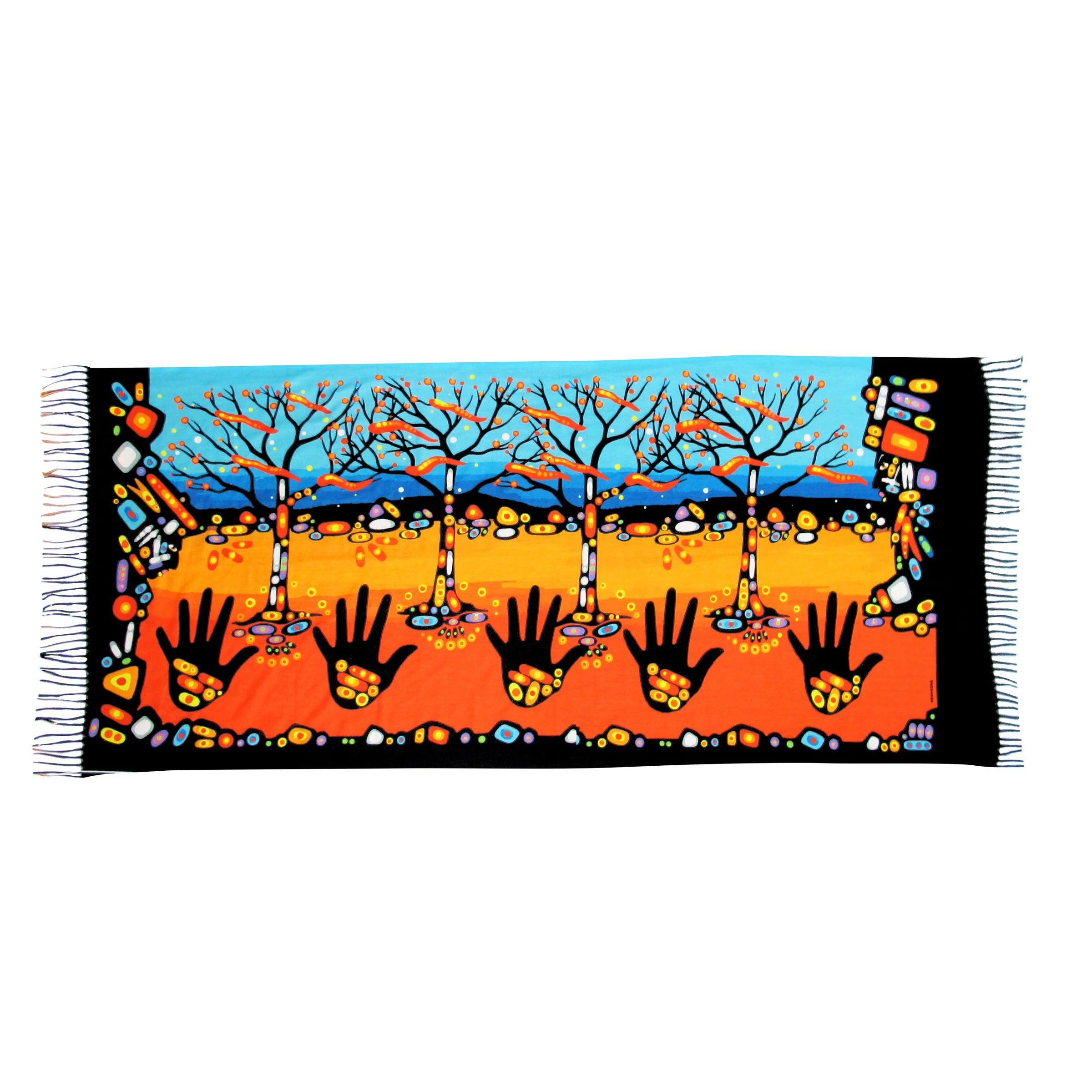 Native American Eco Art Shawl