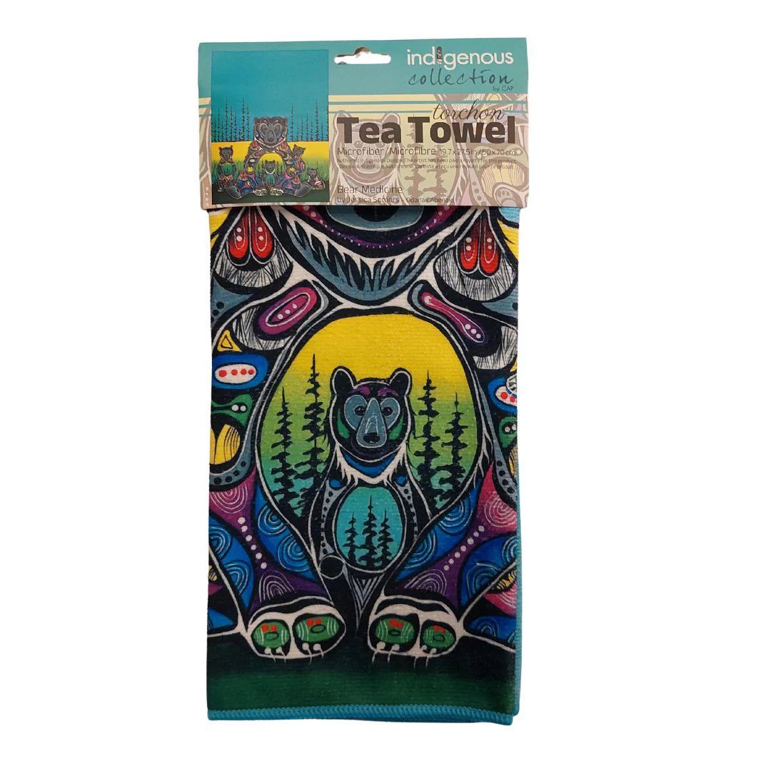Indigenous Art Microfiber Tea Towels