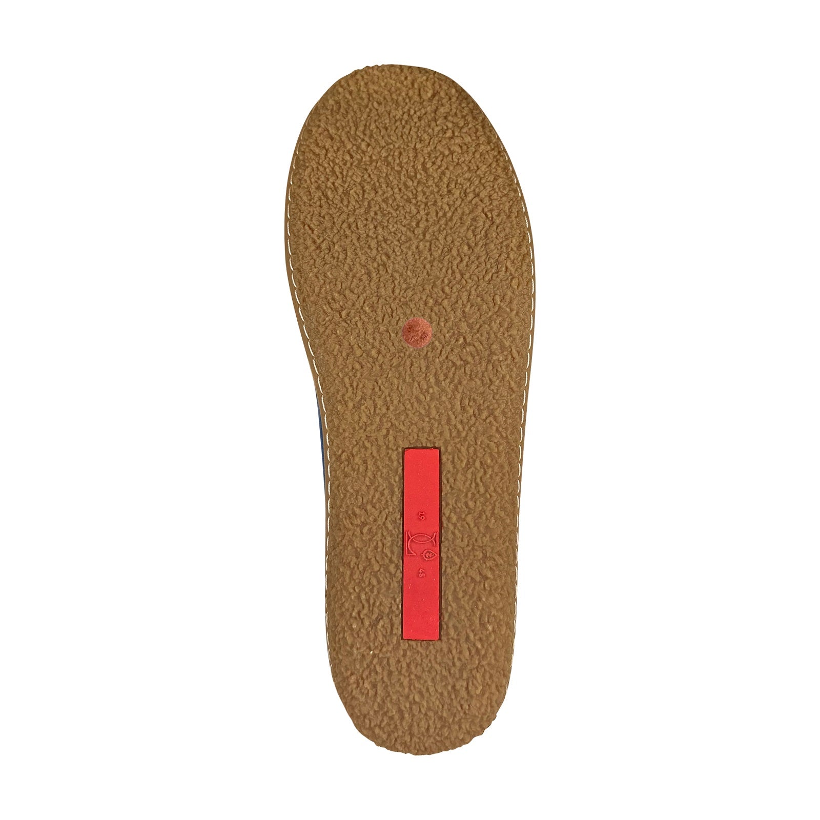 Women's Blue Earthing Moccasin Shoes with Copper Rivet