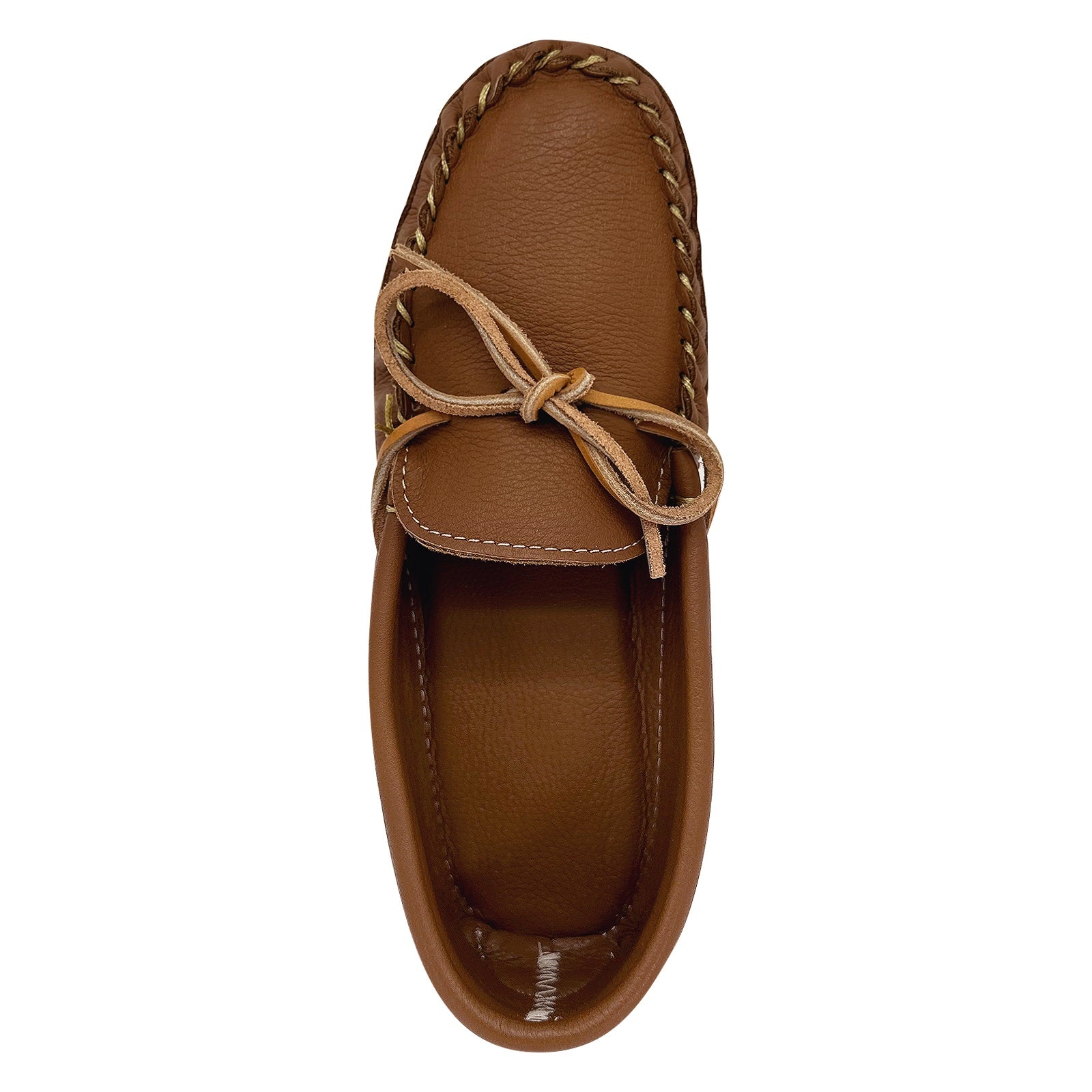 Women's FINAL CLEARANCE Double Deerskin Leather Moccasins (9, 10)