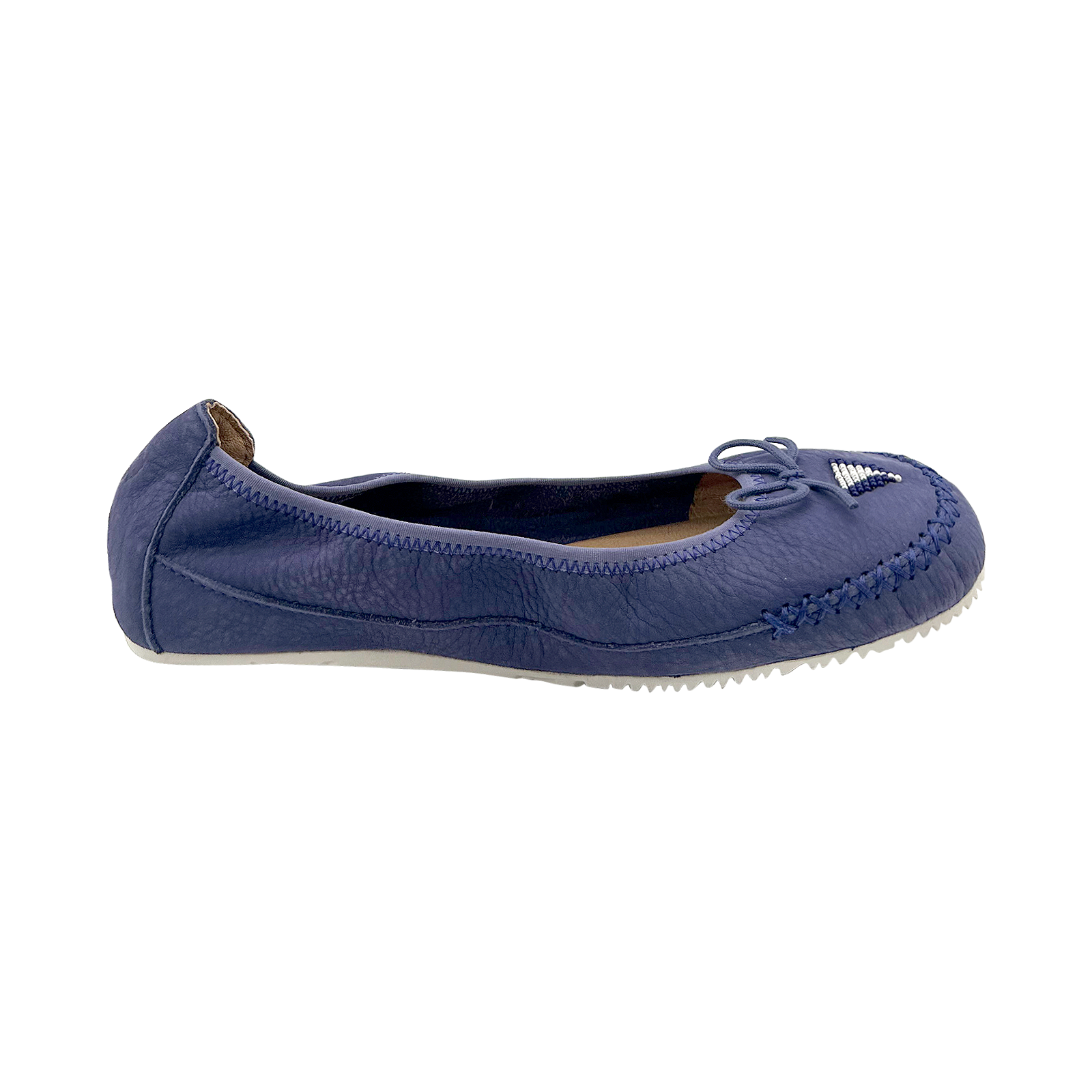 Women's Earthing Spring Butterfly Flats with Copper Rivet