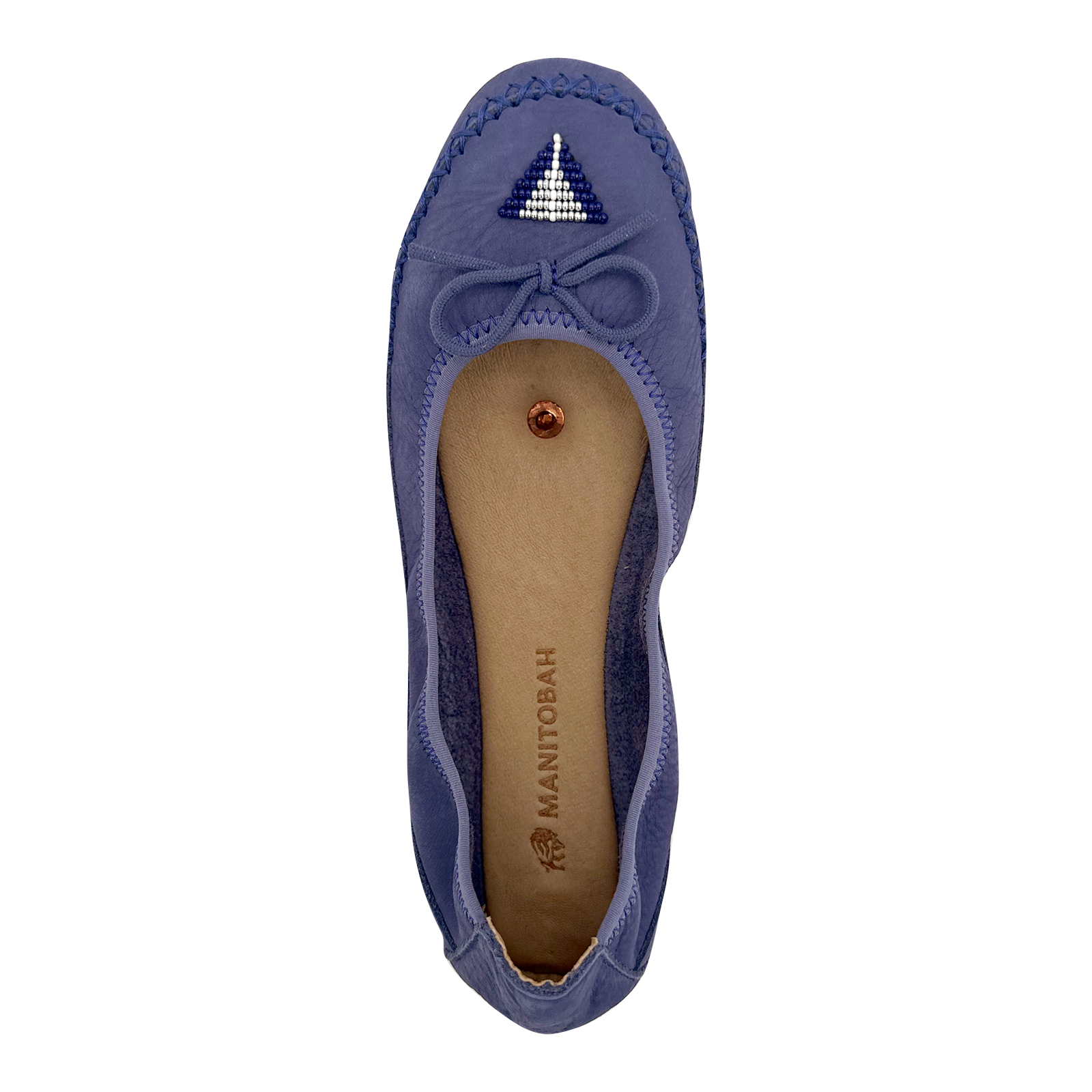 Women's Earthing Spring Butterfly Flats with Copper Rivet