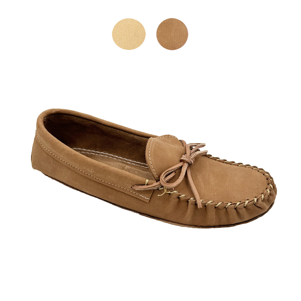Men's Wide Earthing Leather Moccasins (Clearance)