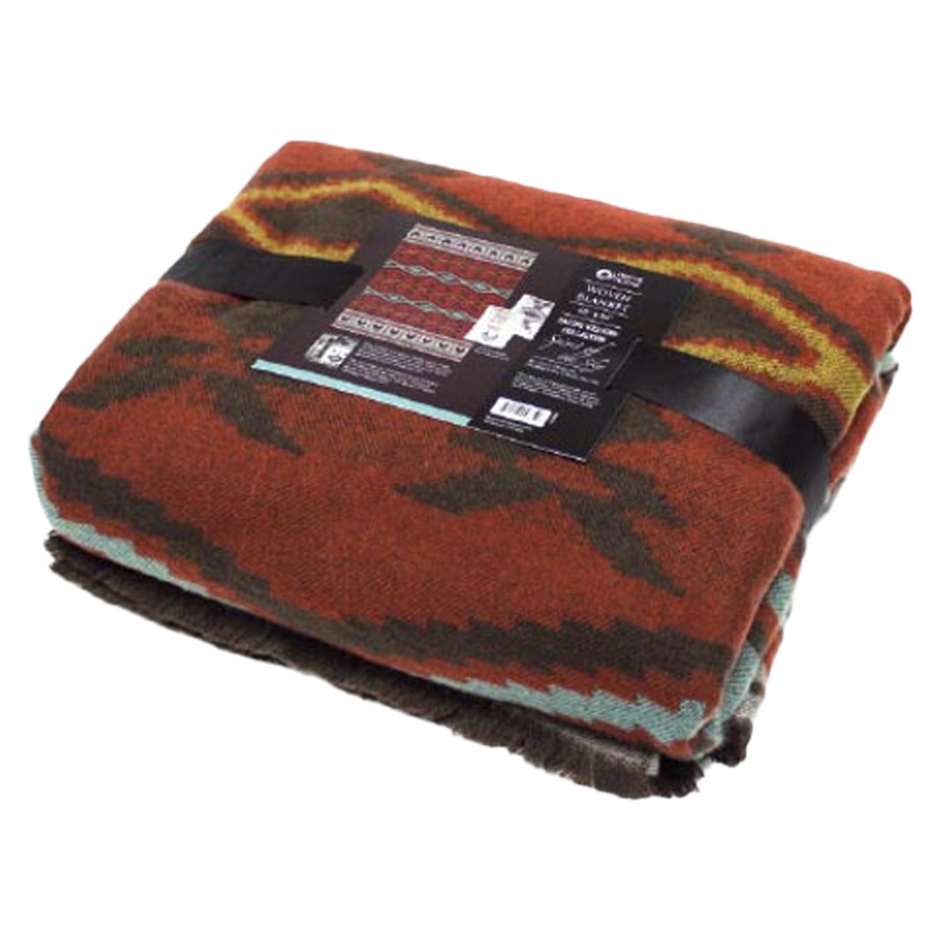 Indigenous Art Woven Blanket