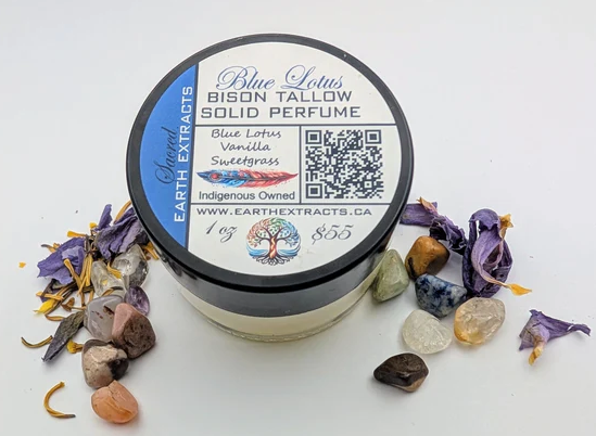 Blue Lotus Bison Tallow Perfume