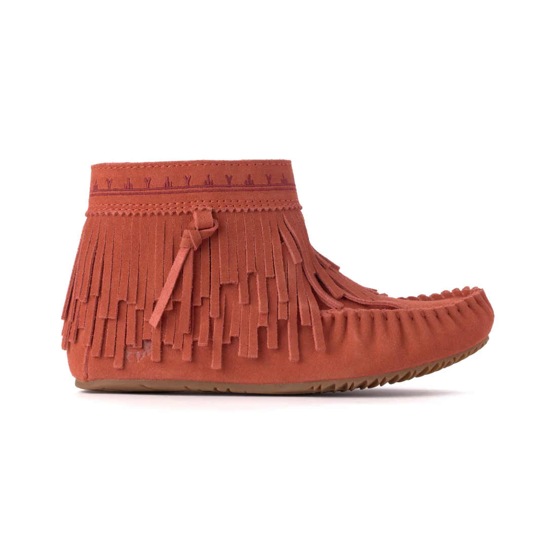Women's Suede Dancer Ankle Moccasin Boots