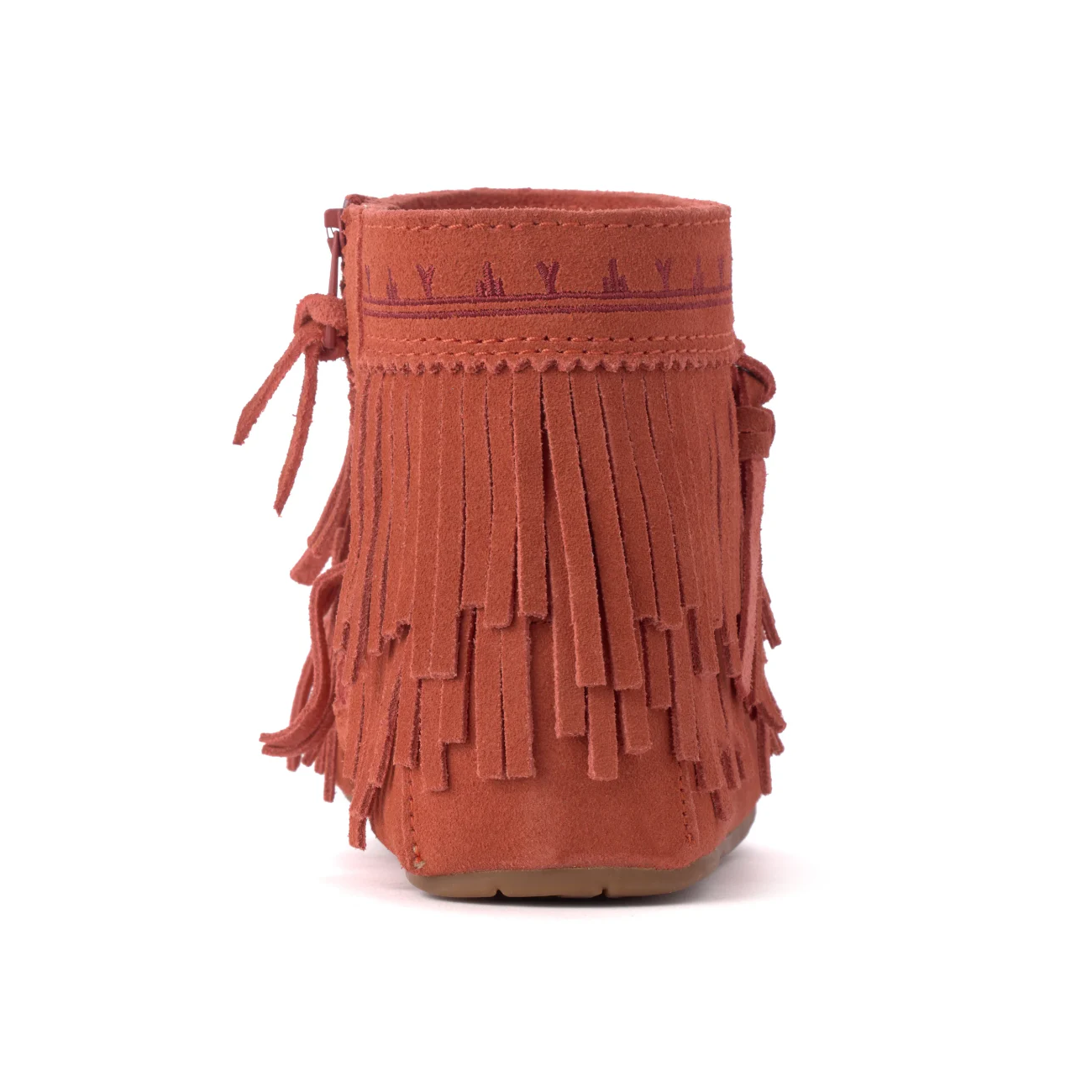 Women's Suede Dancer Ankle Moccasin Boots