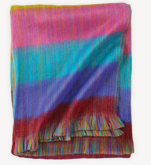 Double Sized Alpaca Wool Throw