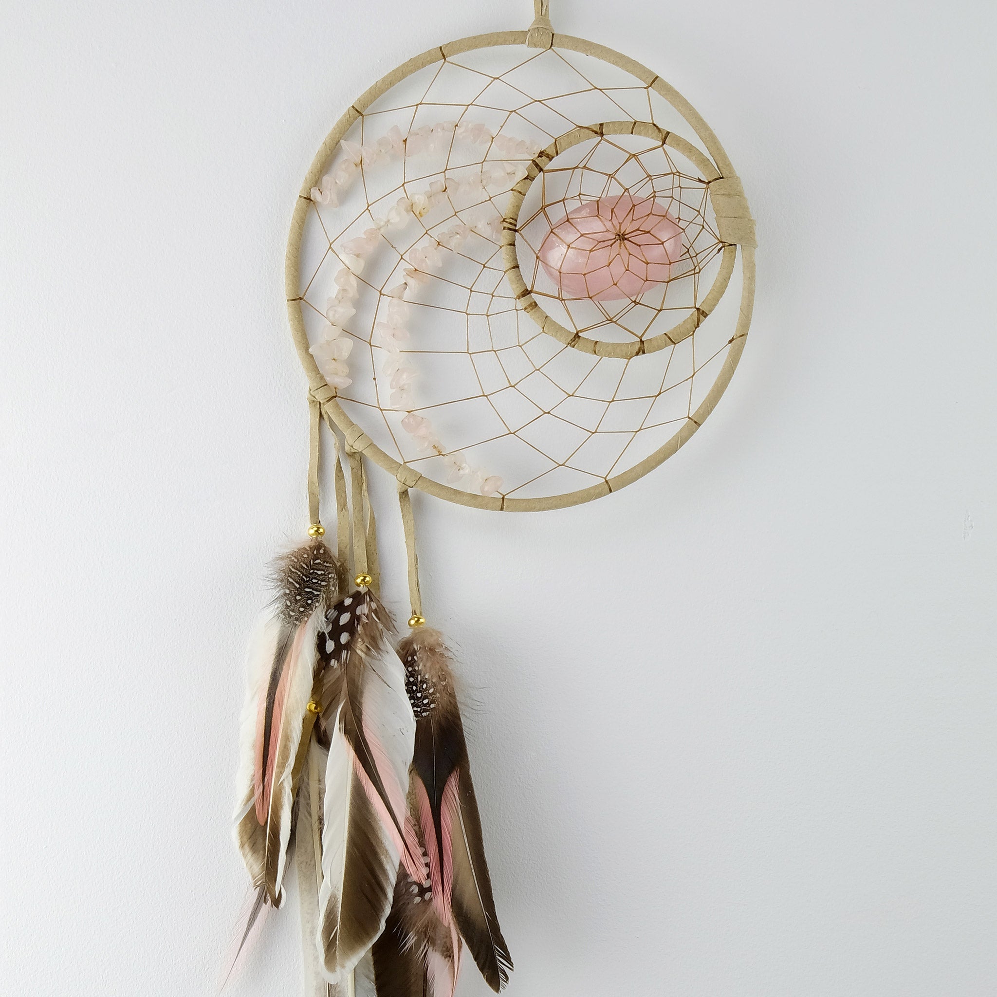 Dreamcatcher with Semi-Precious Stones