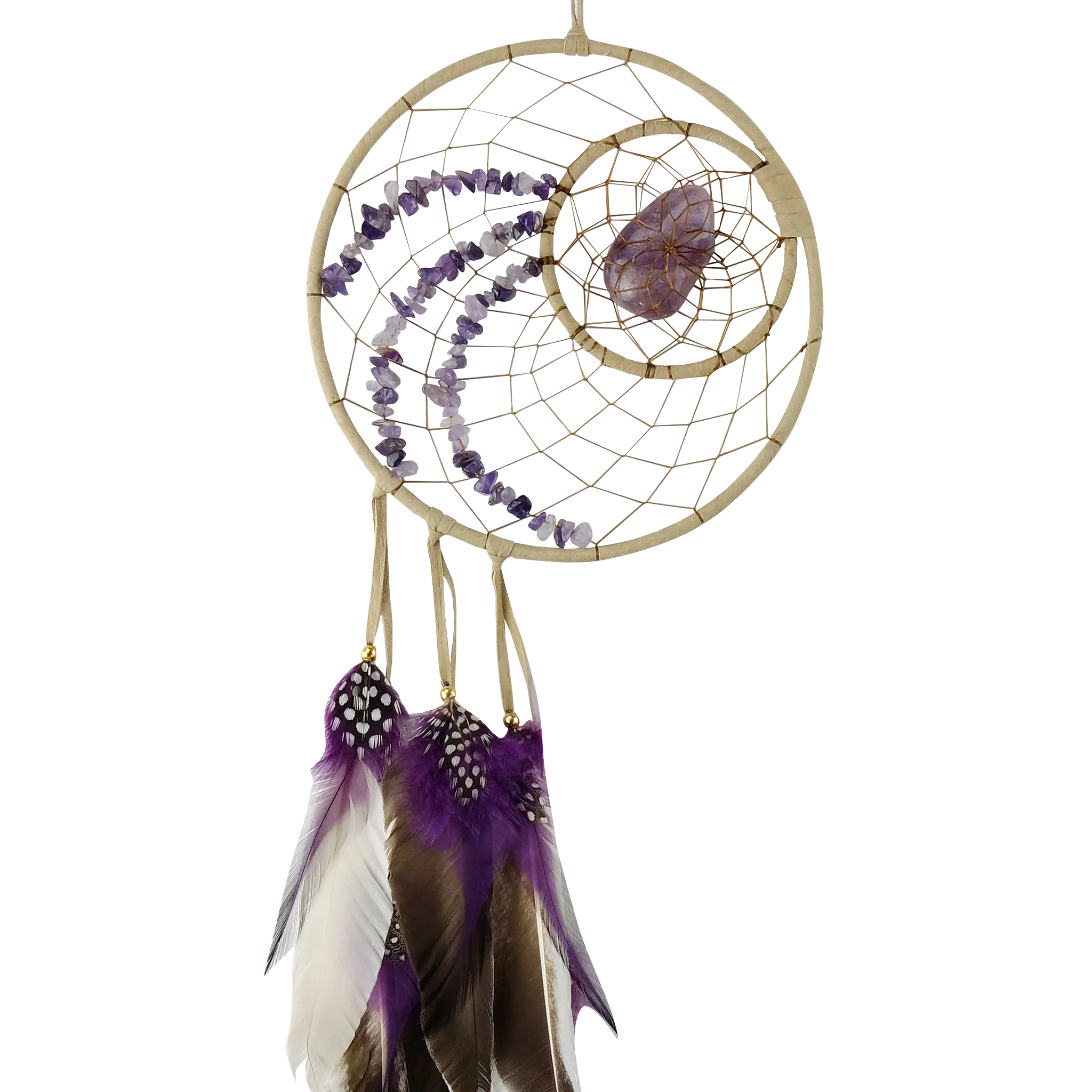 Dreamcatcher with Semi-Precious Stones