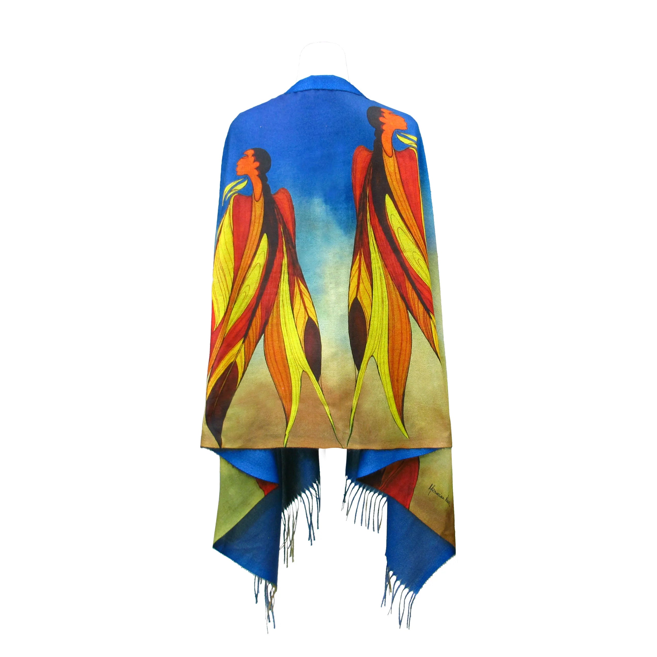 Native American Eco Art Shawl