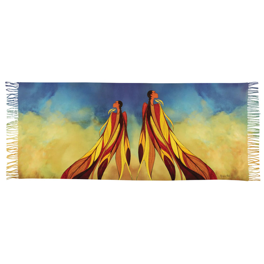 Native American Eco Art Shawl