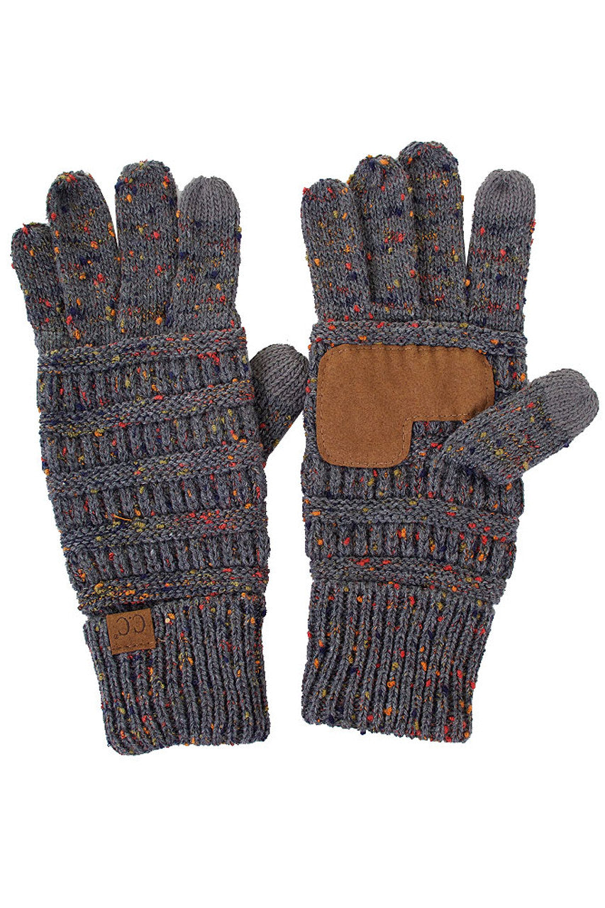 Cable Confetti Smart Tip Gloves