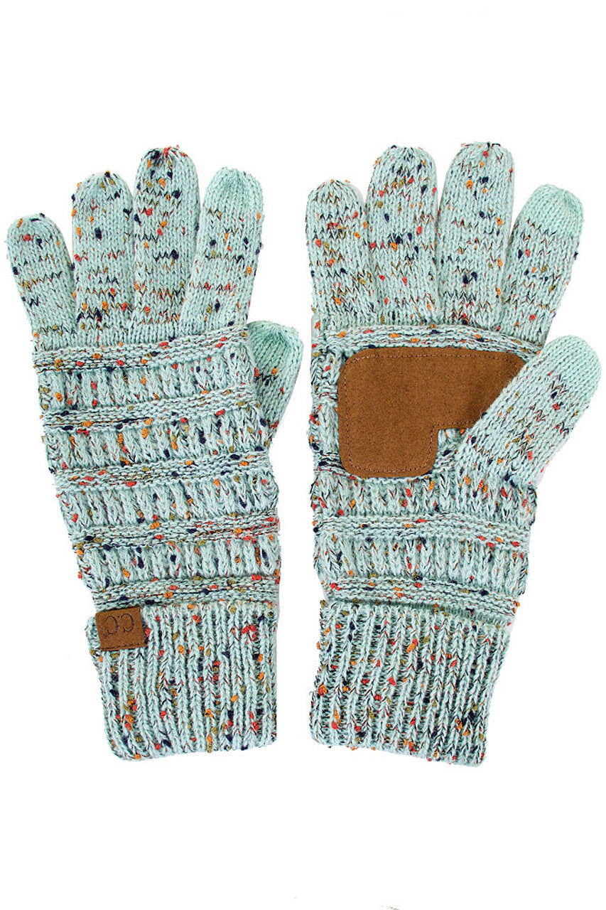 Cable Confetti Smart Tip Gloves