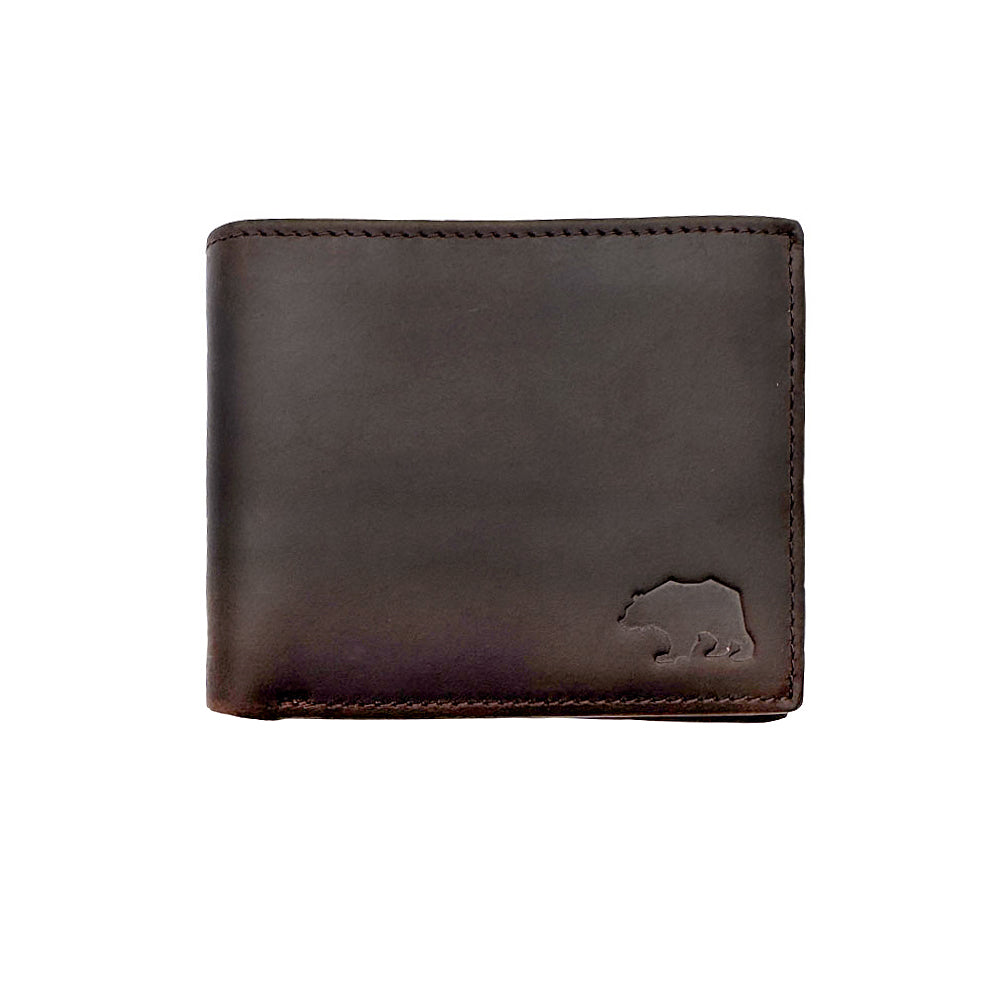 'The Brown Bear' Leather Wallet