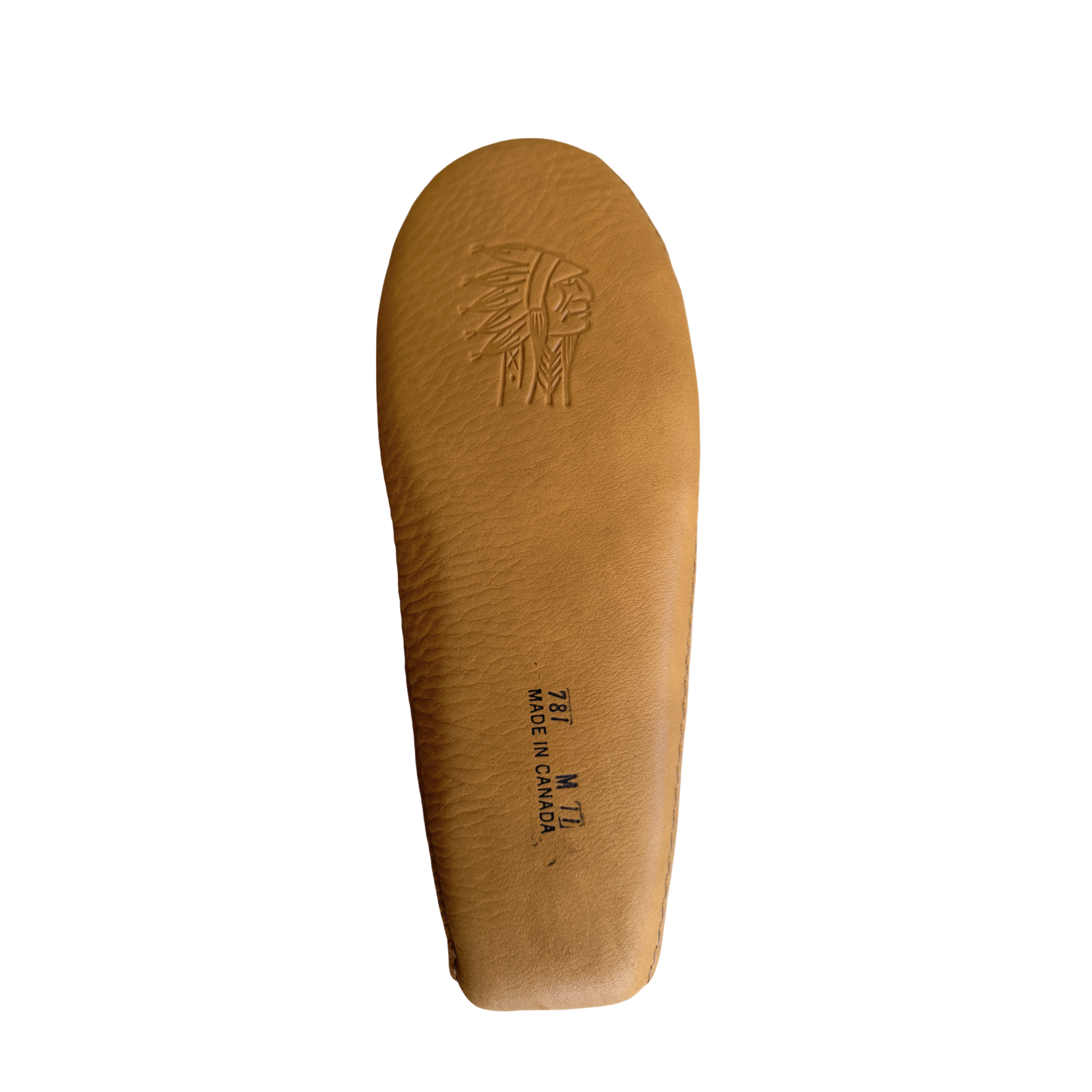 Men's Maple Leaf Suede Leather Trim Moccasins (Limited Edition)