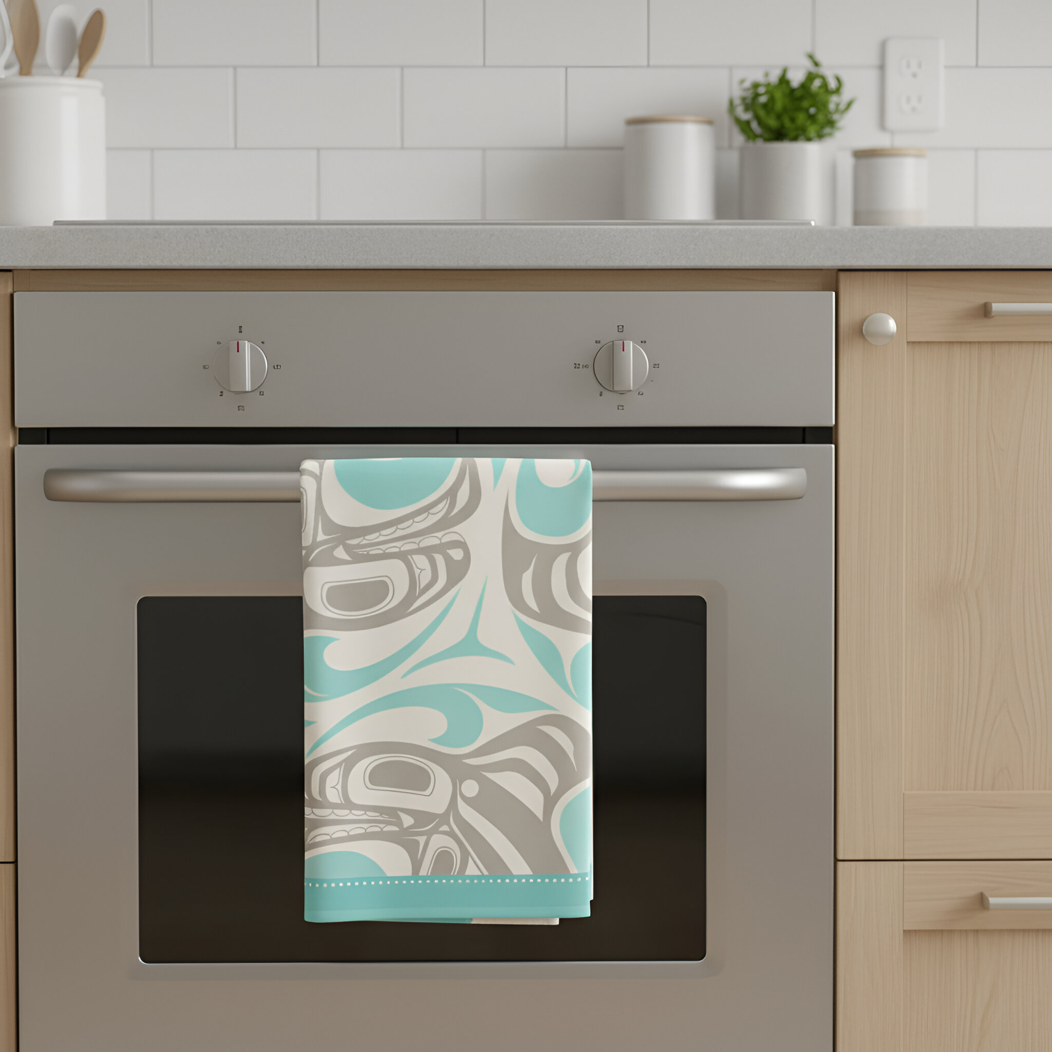 Indigenous Art Printed Tea Towels