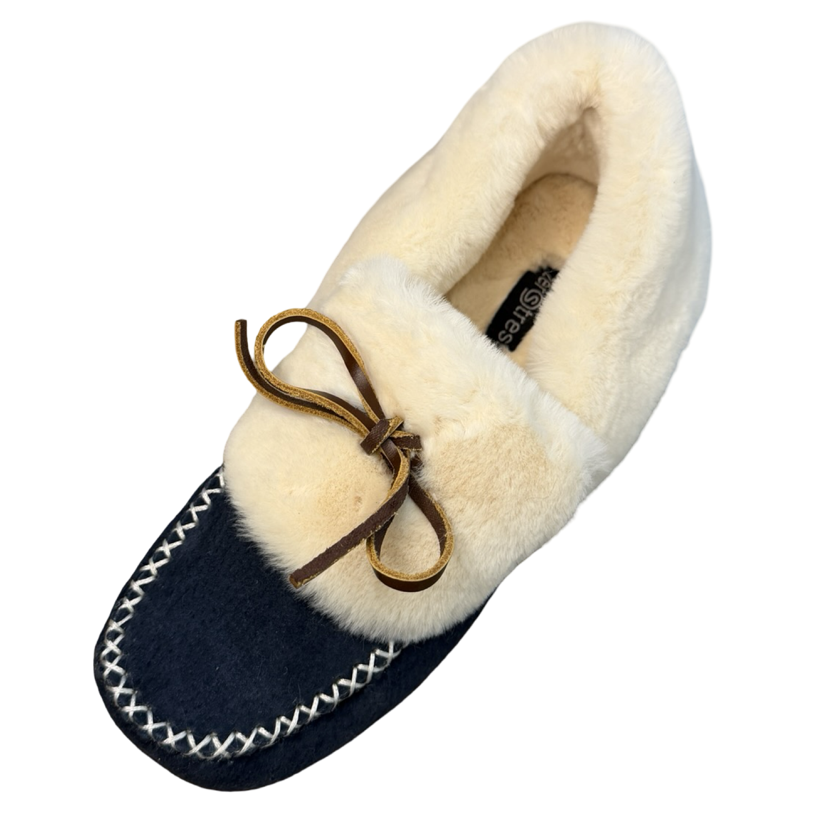 Lynette Women's Lined Suede Slippers, on FINAL CLEARANCE