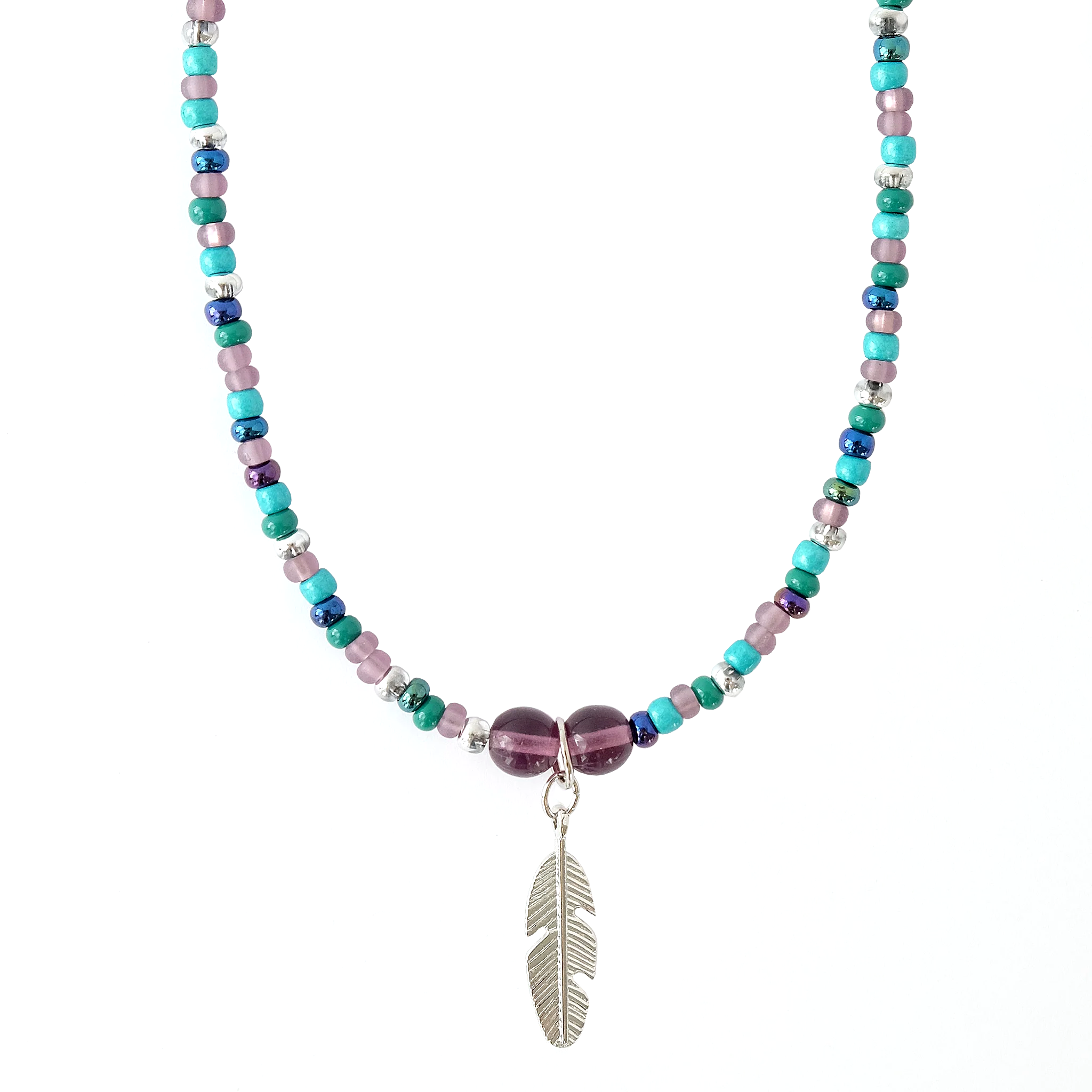 Glass Beaded Necklace