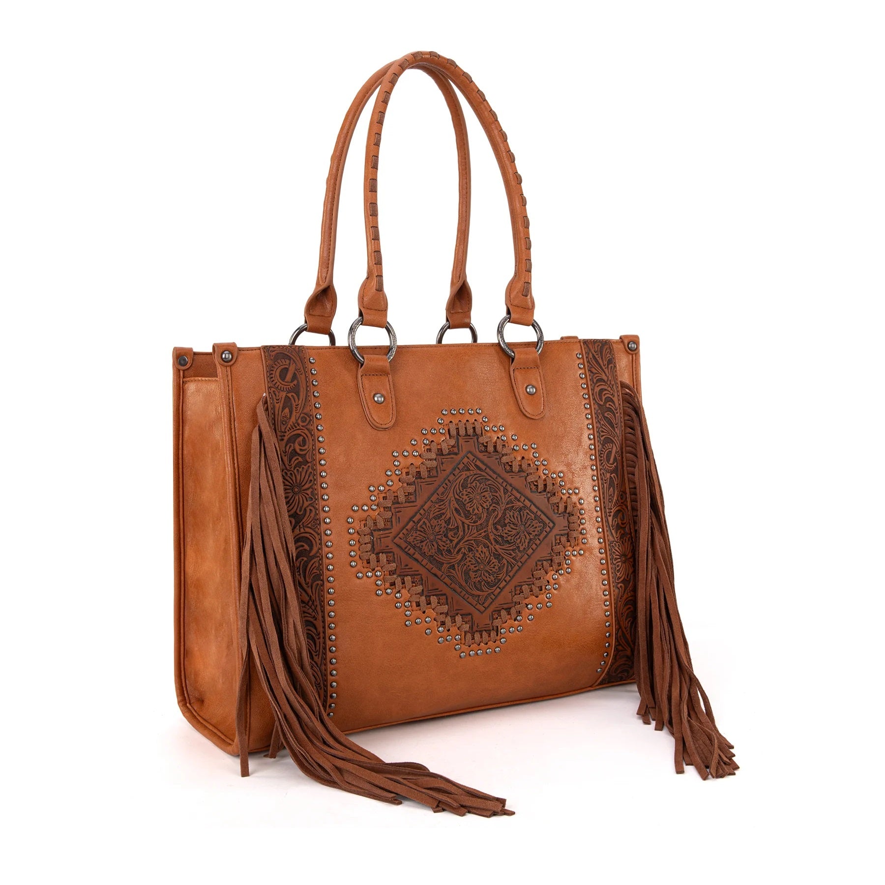 Tool Fringe Collection Wide Tote Bag