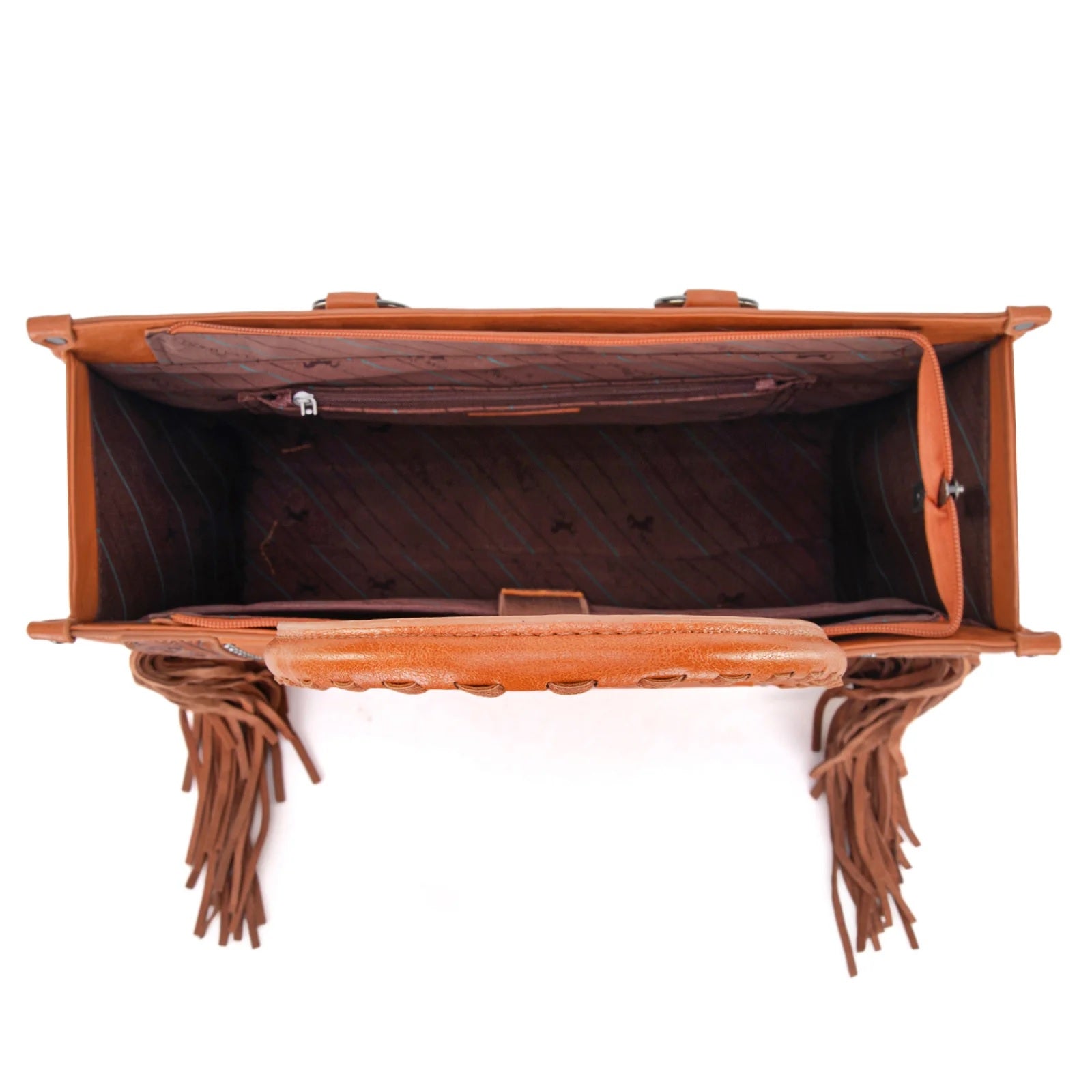 Tool Fringe Collection Wide Tote Bag