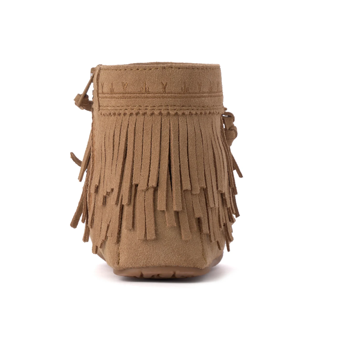 Women's Suede Dancer Ankle Moccasin Boots