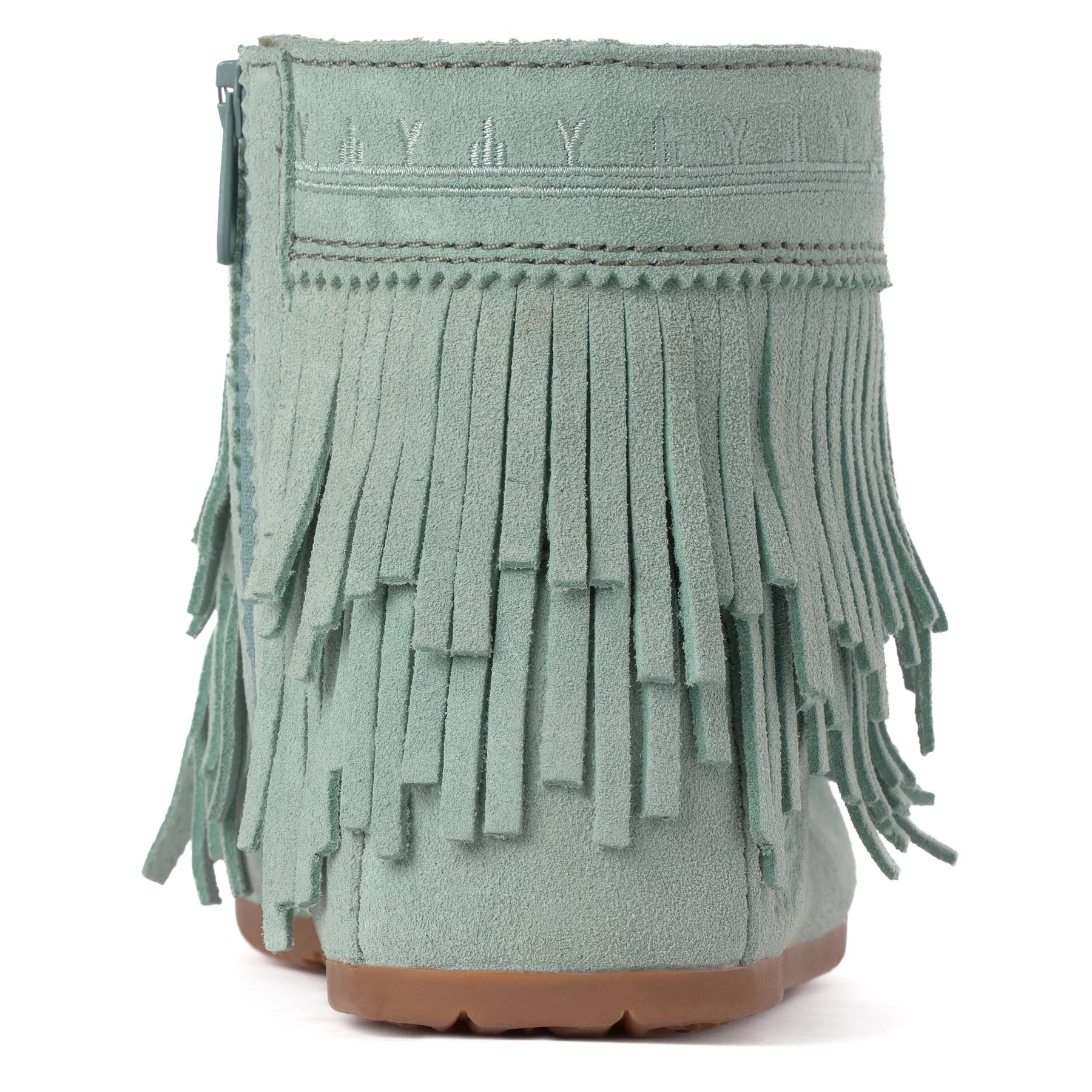 Women's Suede Dancer Ankle Moccasin Boots v2