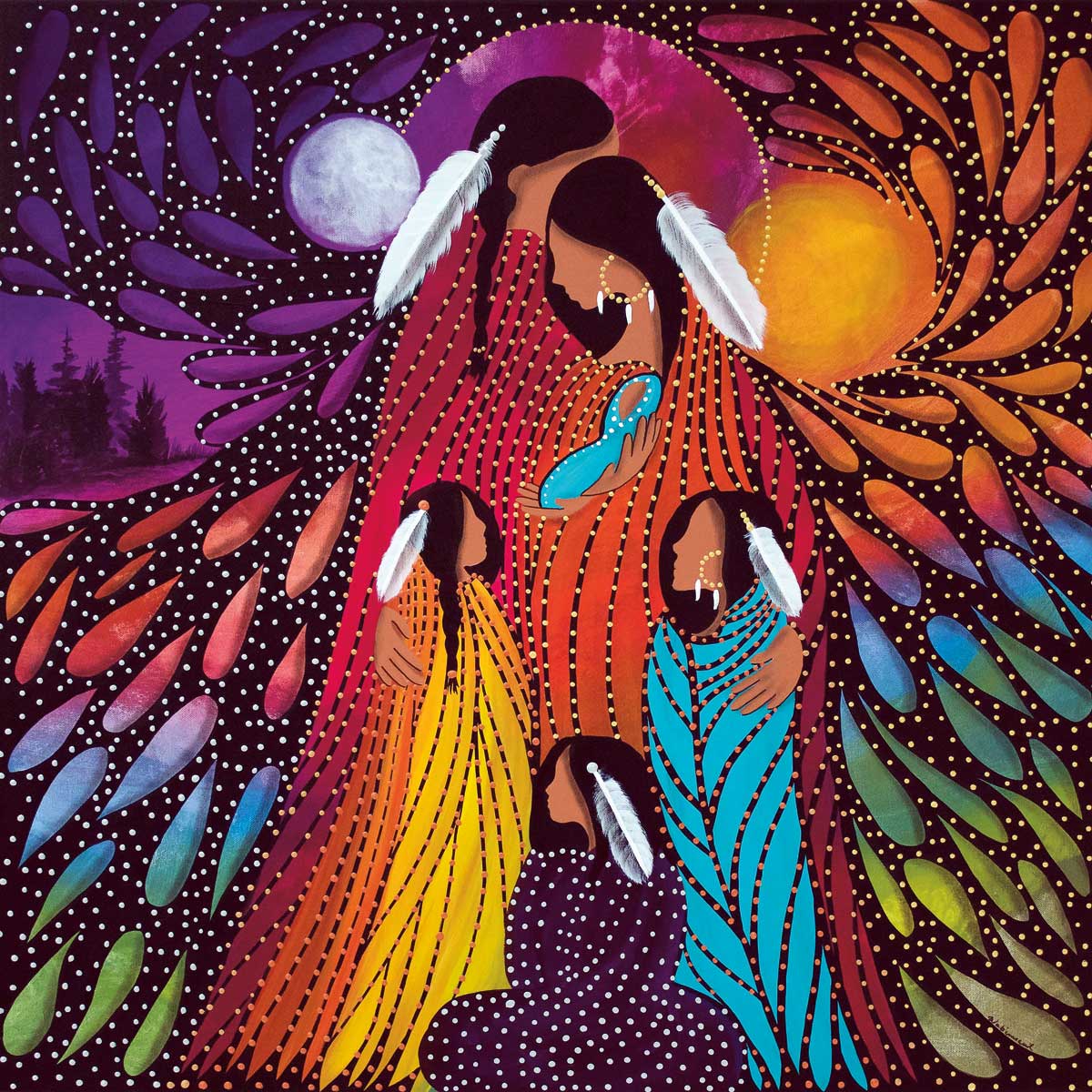 Indigenous Art Paper Napkins