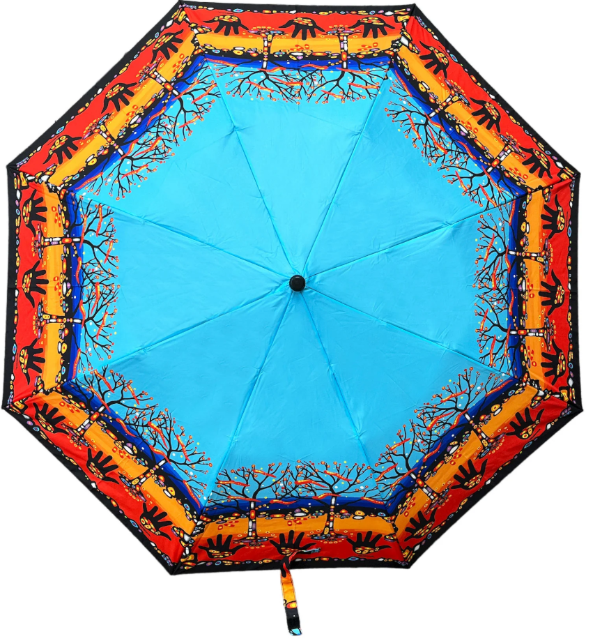 Native American Art Collapsible Umbrella