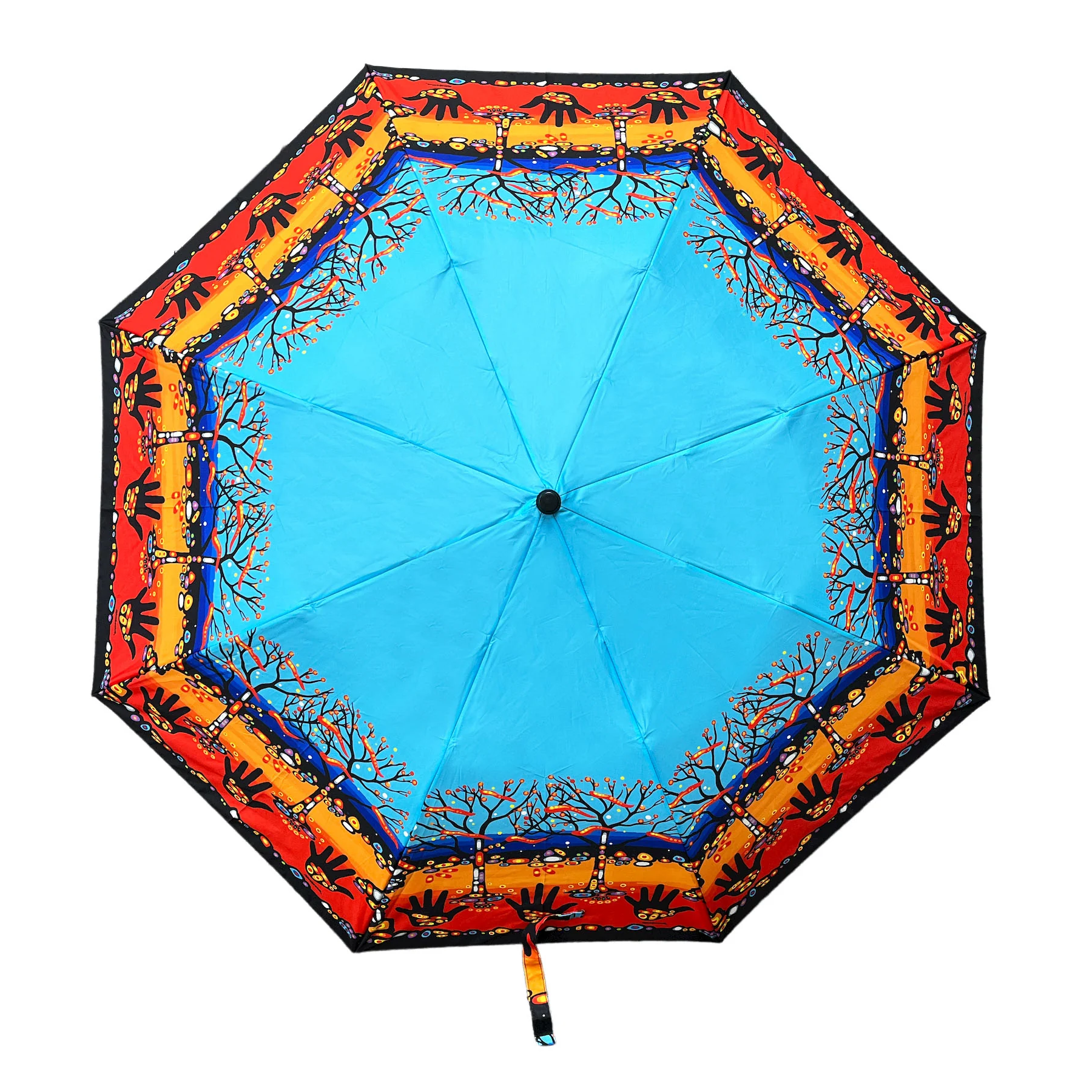 Native American Art Collapsible Umbrella