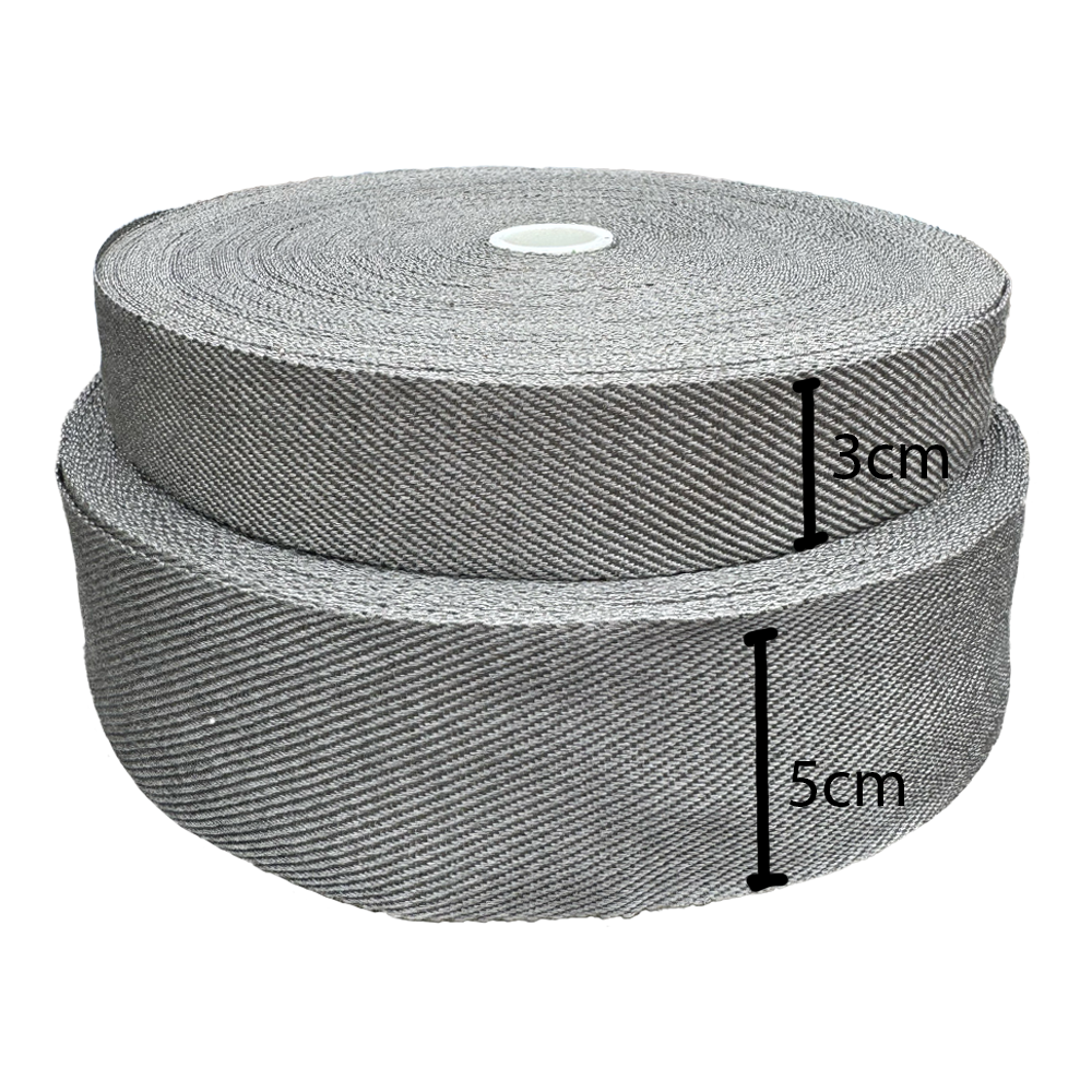 Grounding Stainless Steel Fabric Tape (No Cord)