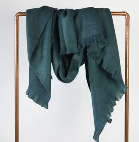 Alpaca Blend Whale Blanket/Throw