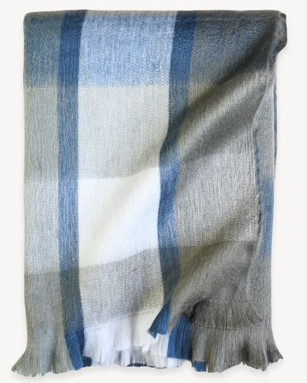 Camp Plaid Large Throw / Blanket