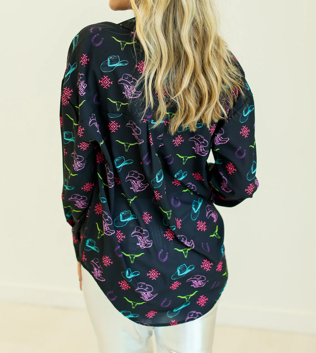 Women's Western Elements Button-Up Top