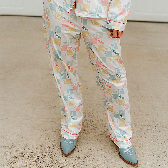 Women's Western Printed Pajamas