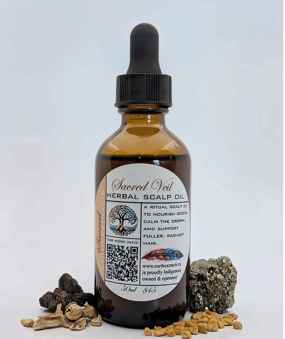 Herbal Scalp Oil for Hair Growth