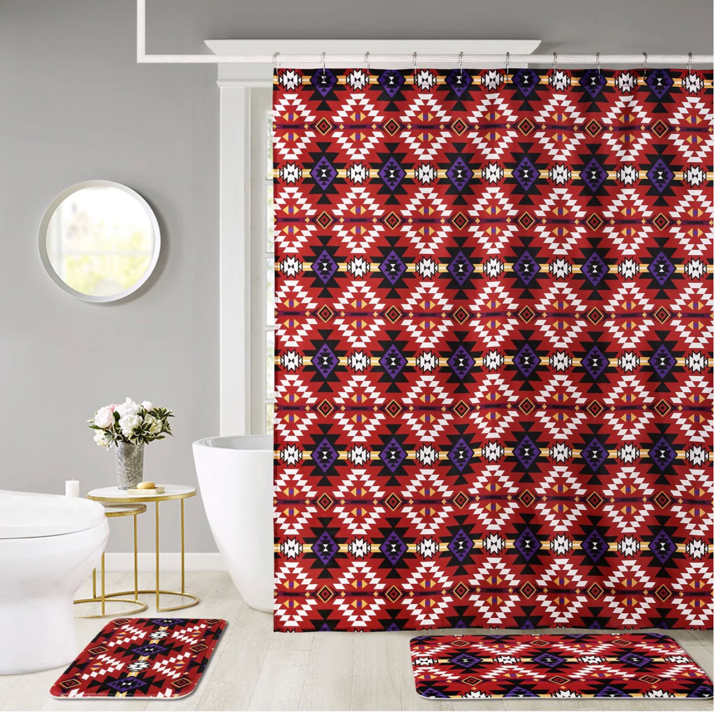 Indigenous Art Bathroom Set (Final Clearance)