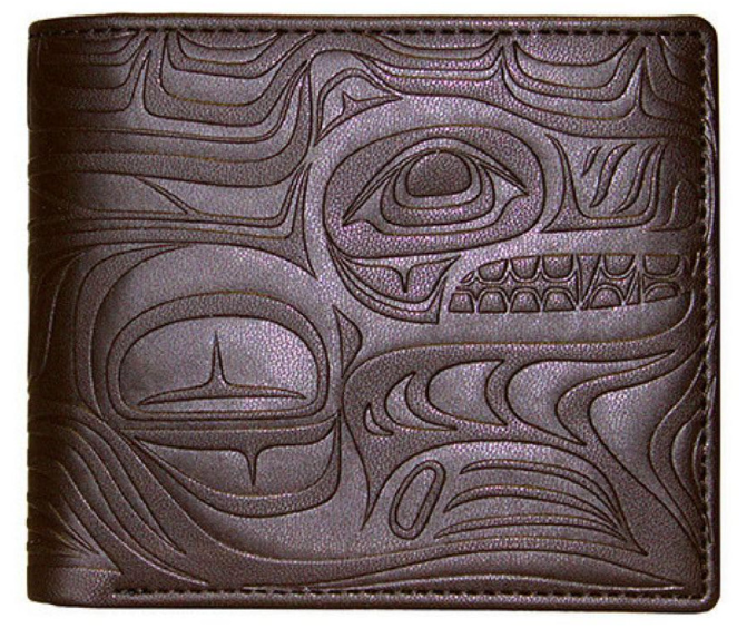 Faux Leather Embossed Wallet