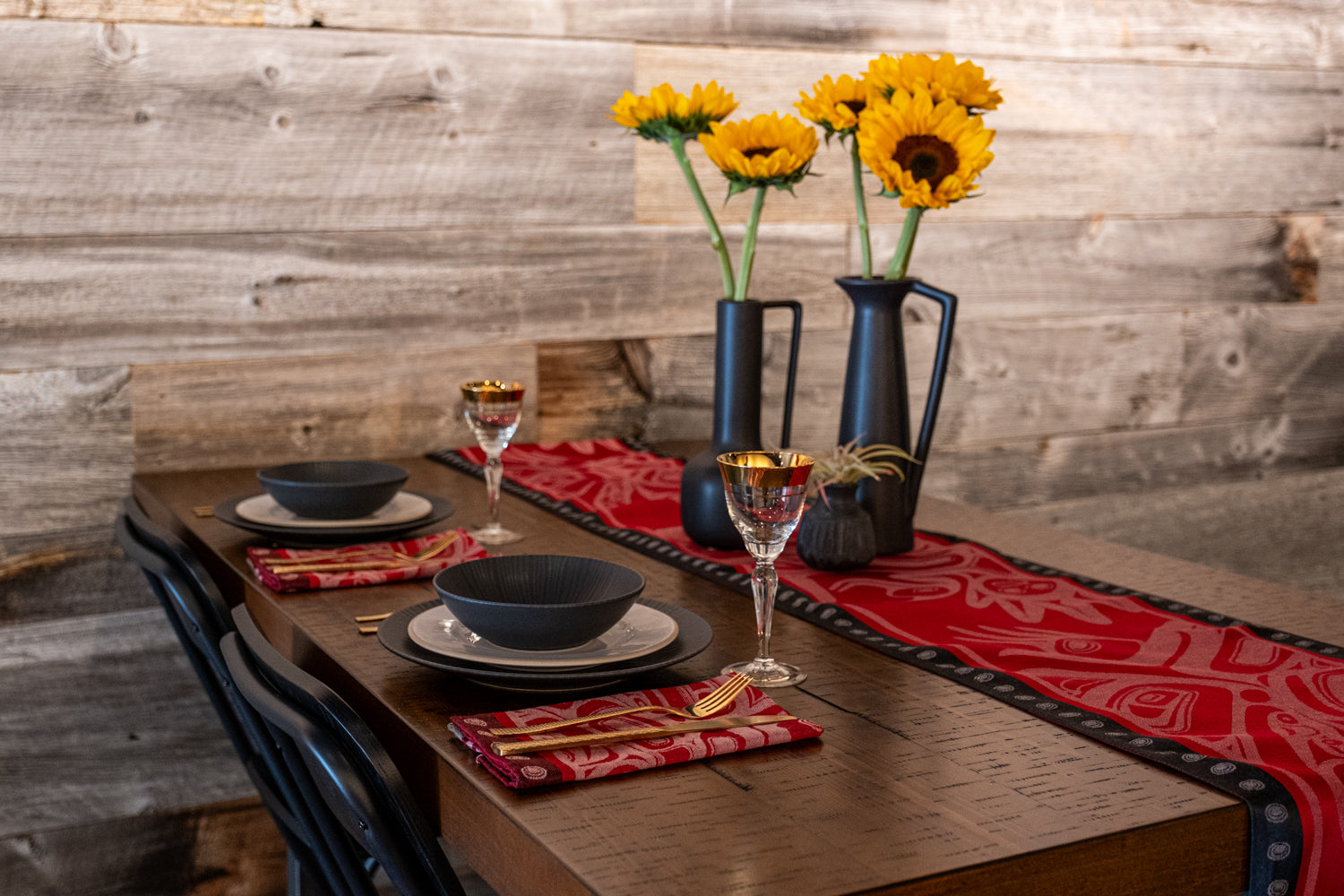 Indigenous Art Table Runner & Napkins Sets