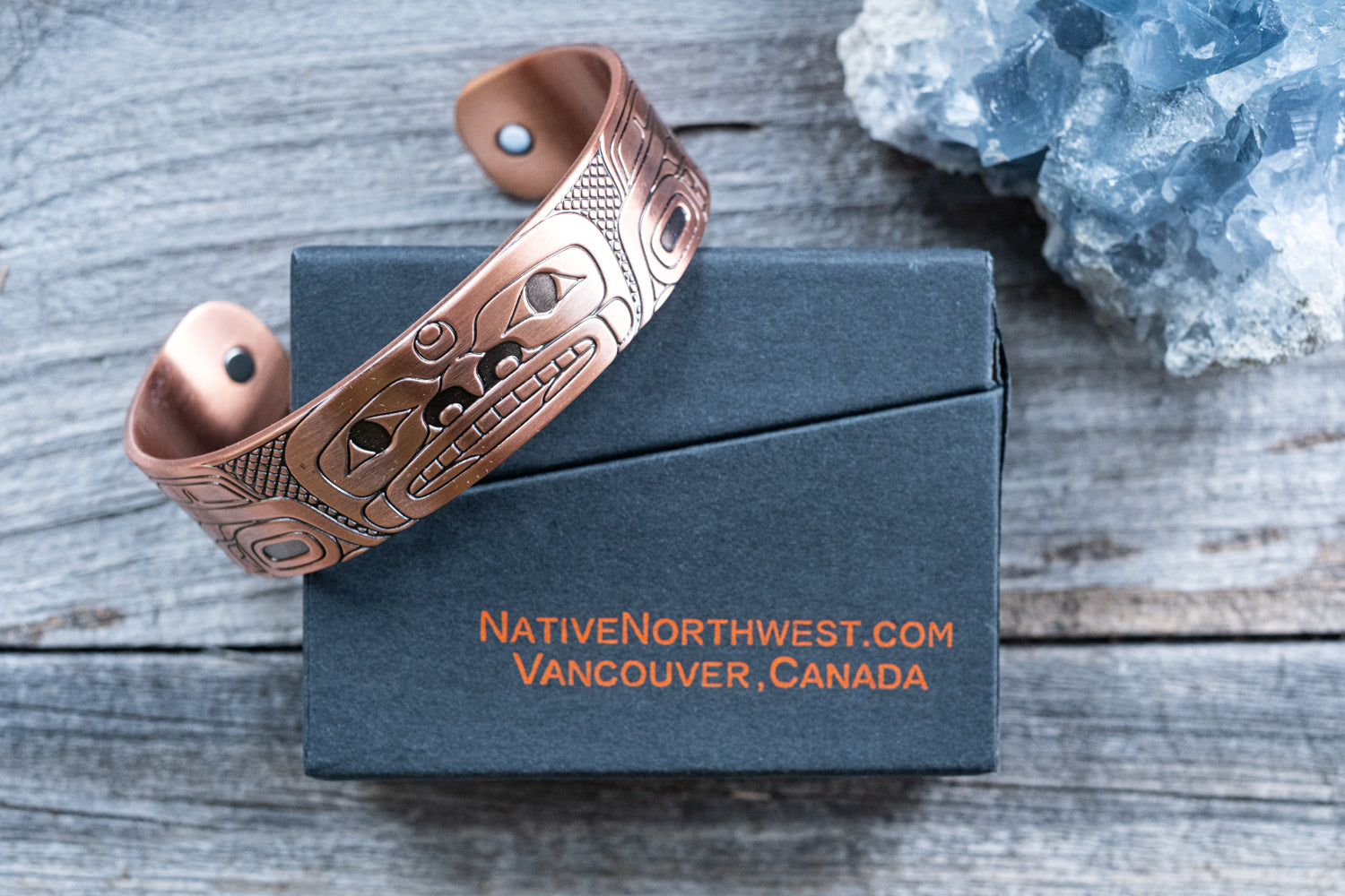 Indigenous Art Copper Bracelets