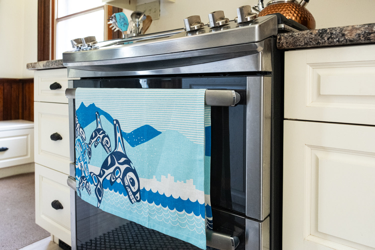 Indigenous Art Printed Tea Towels