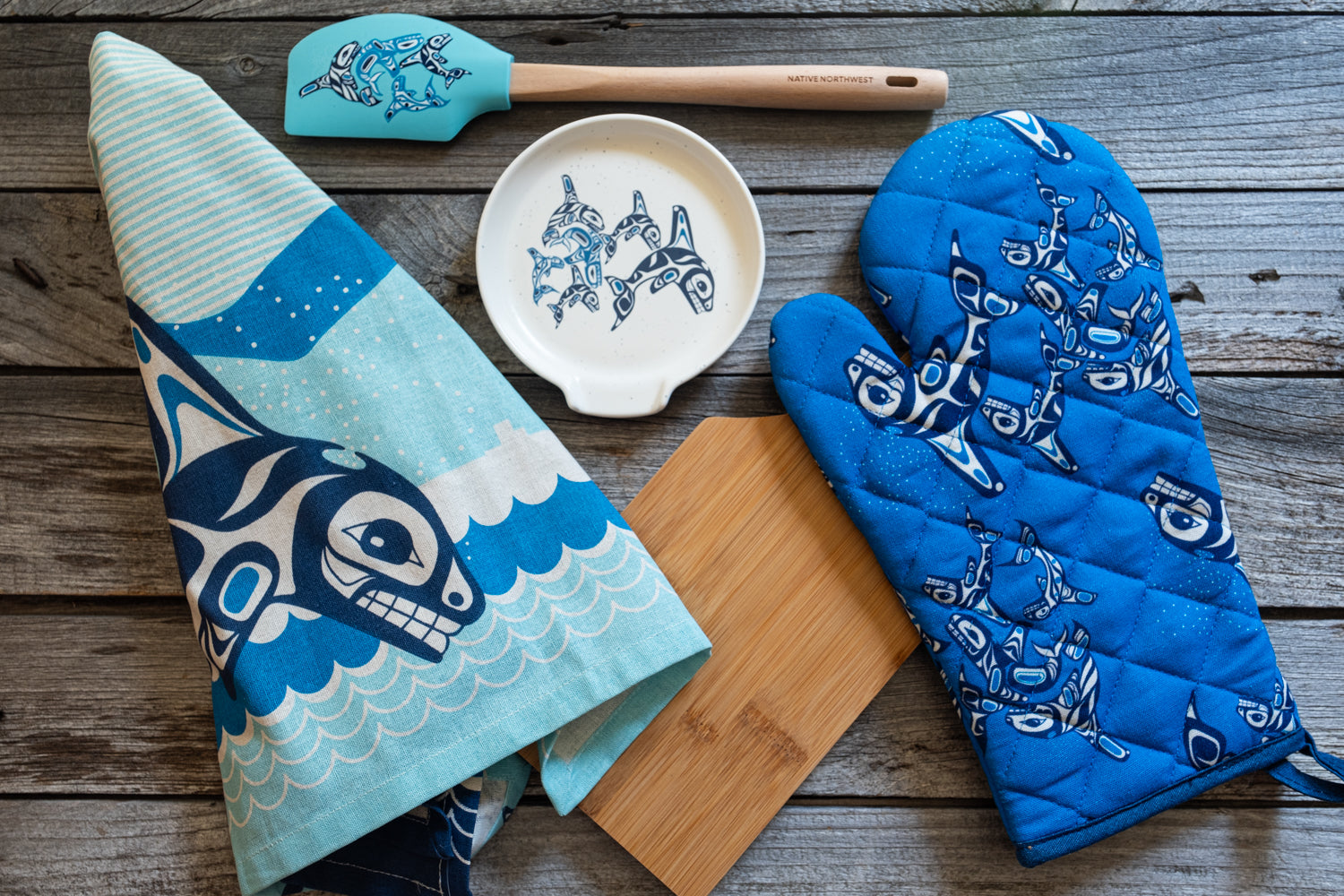 Indigenous Art Printed Tea Towels