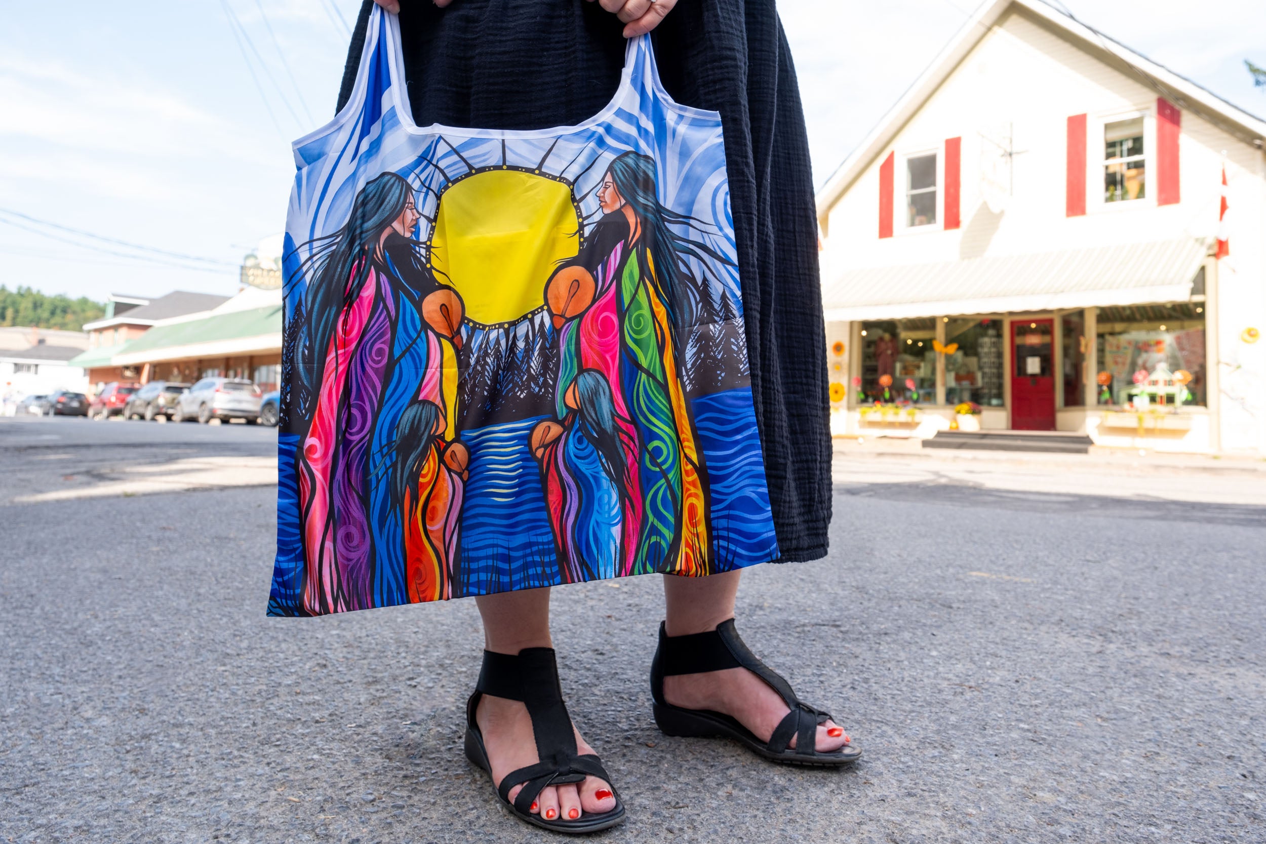 Indigenous Art Reusable Shopping Bag