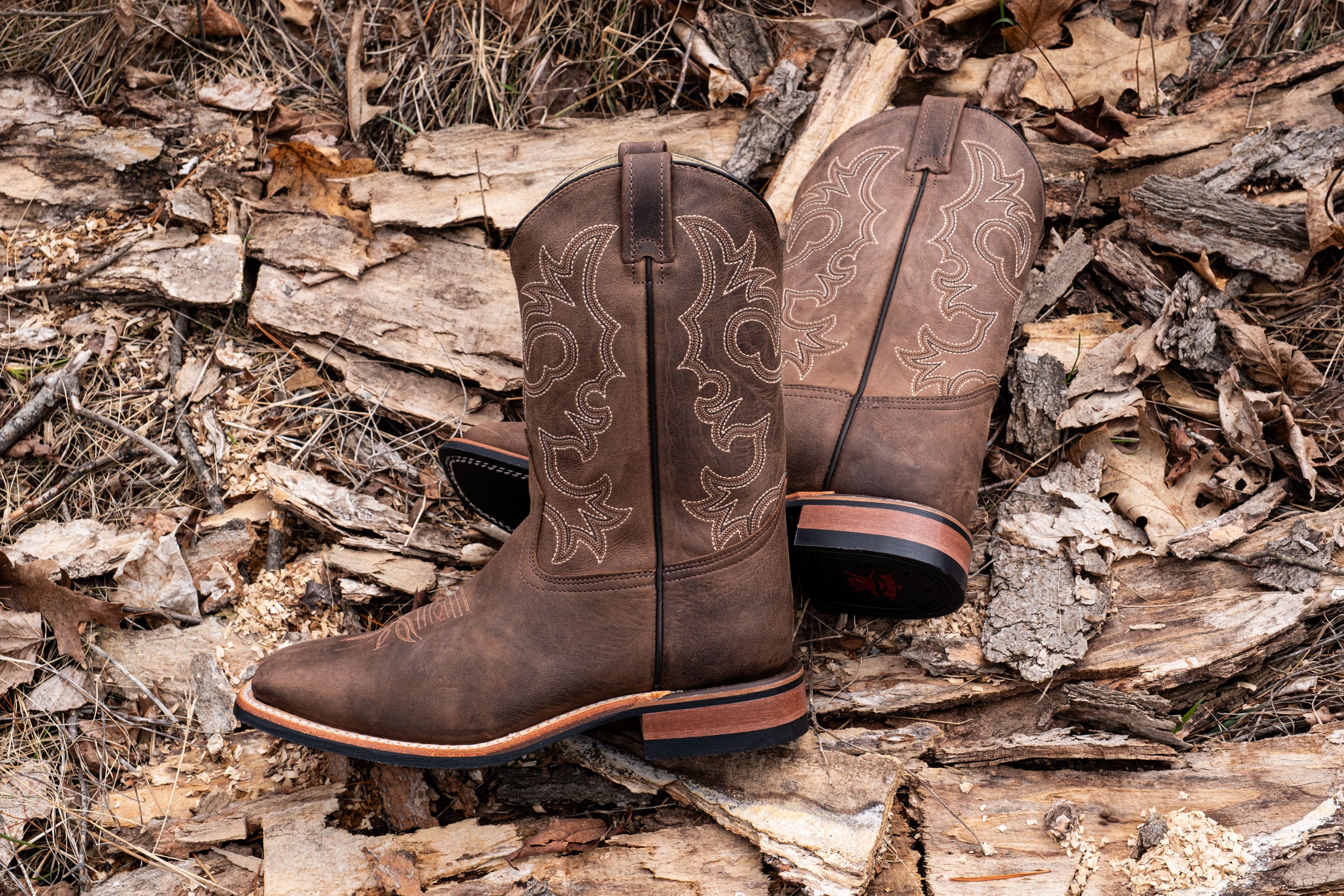 Men's Brahma Roper Cowboy Boots