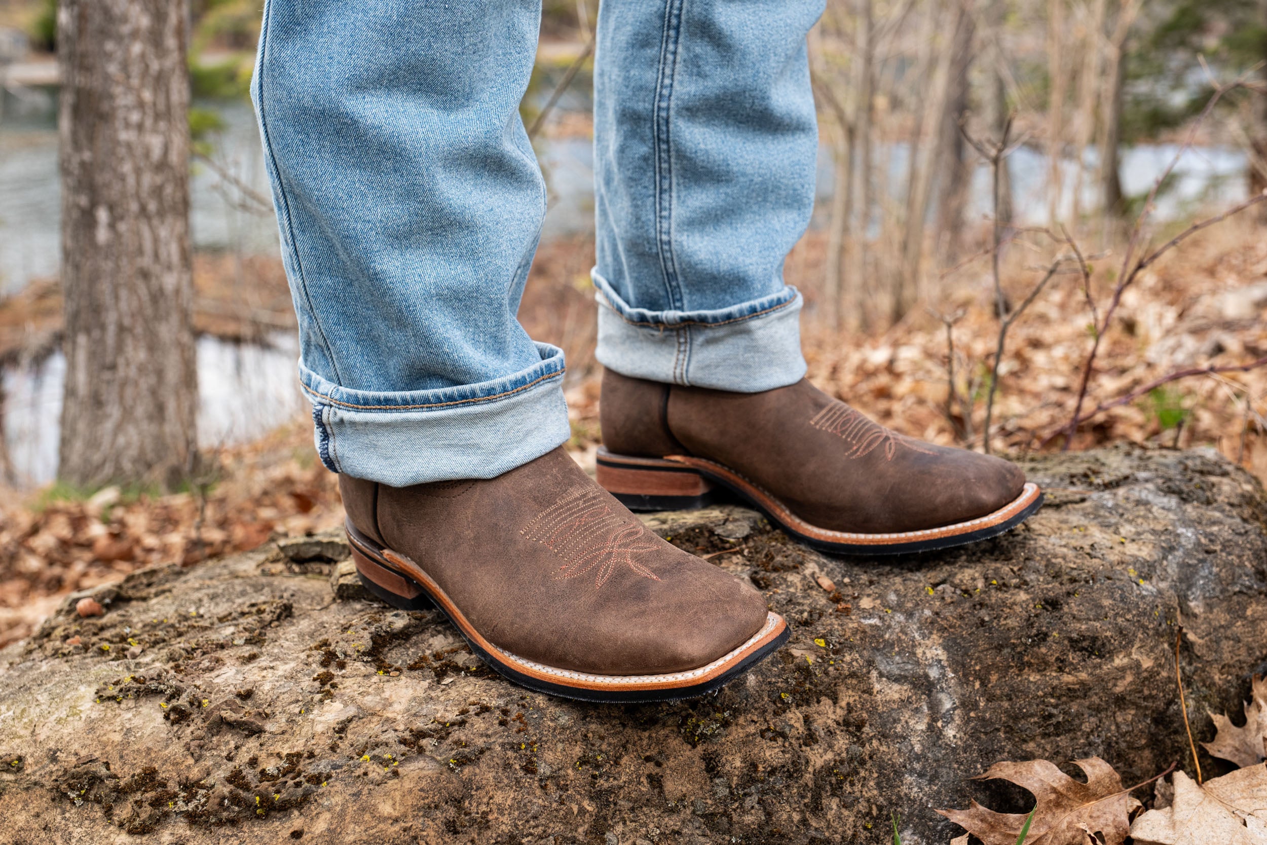 Men's Brahma Roper Cowboy Boots