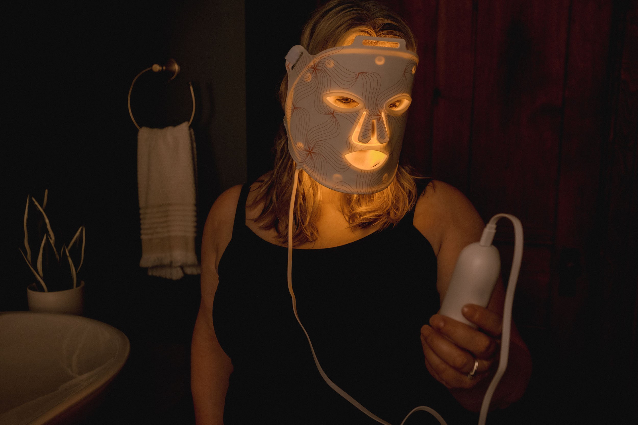 Red Light Therapy LED G15 Silicone Face Mask
